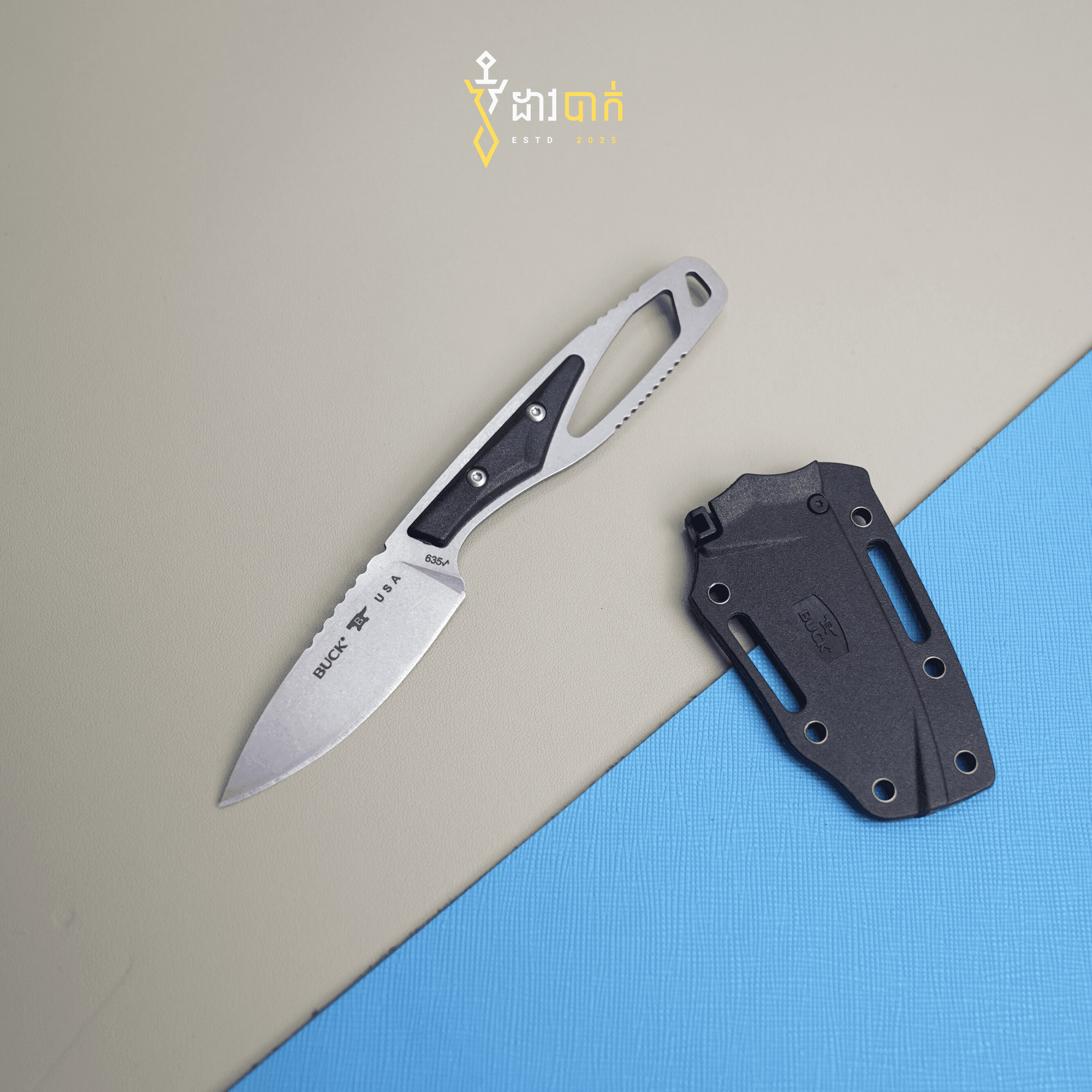 Buck 635 Paklite Cape 