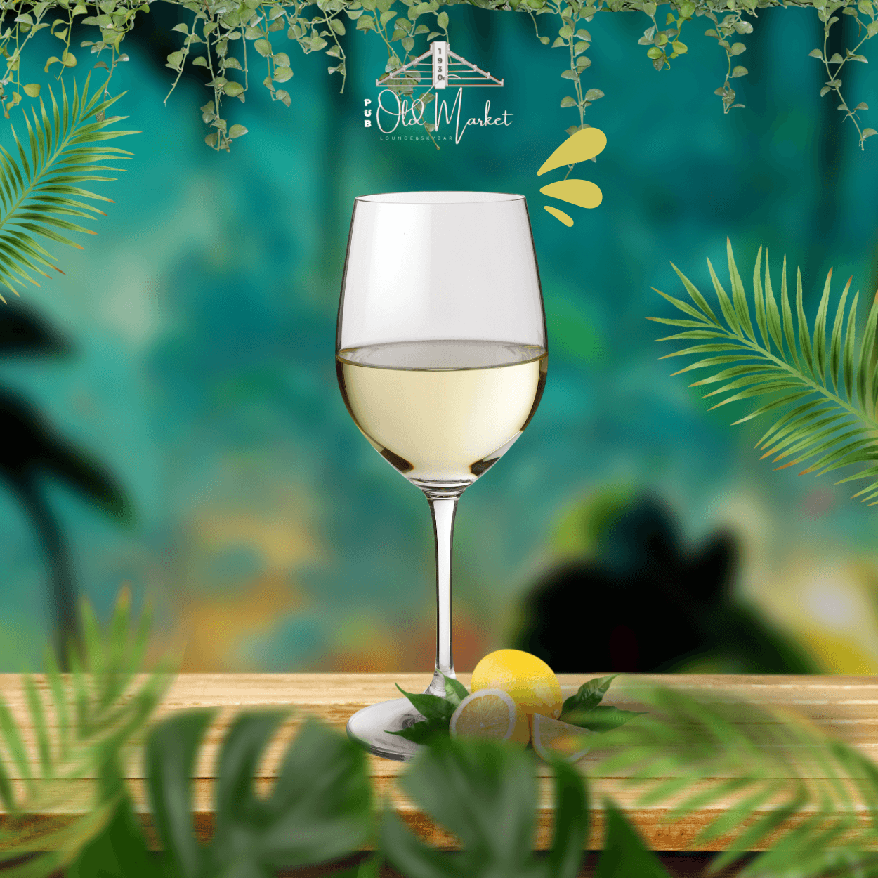 White Wine Glass-ស្រាសកែវ