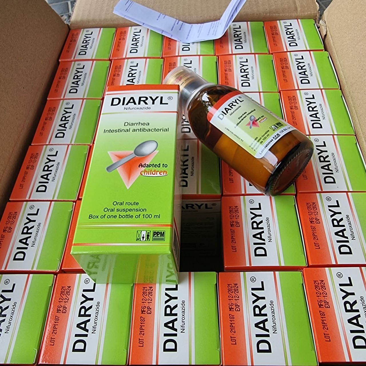 DIARYL syrup (Nifuroxazide 200mg)