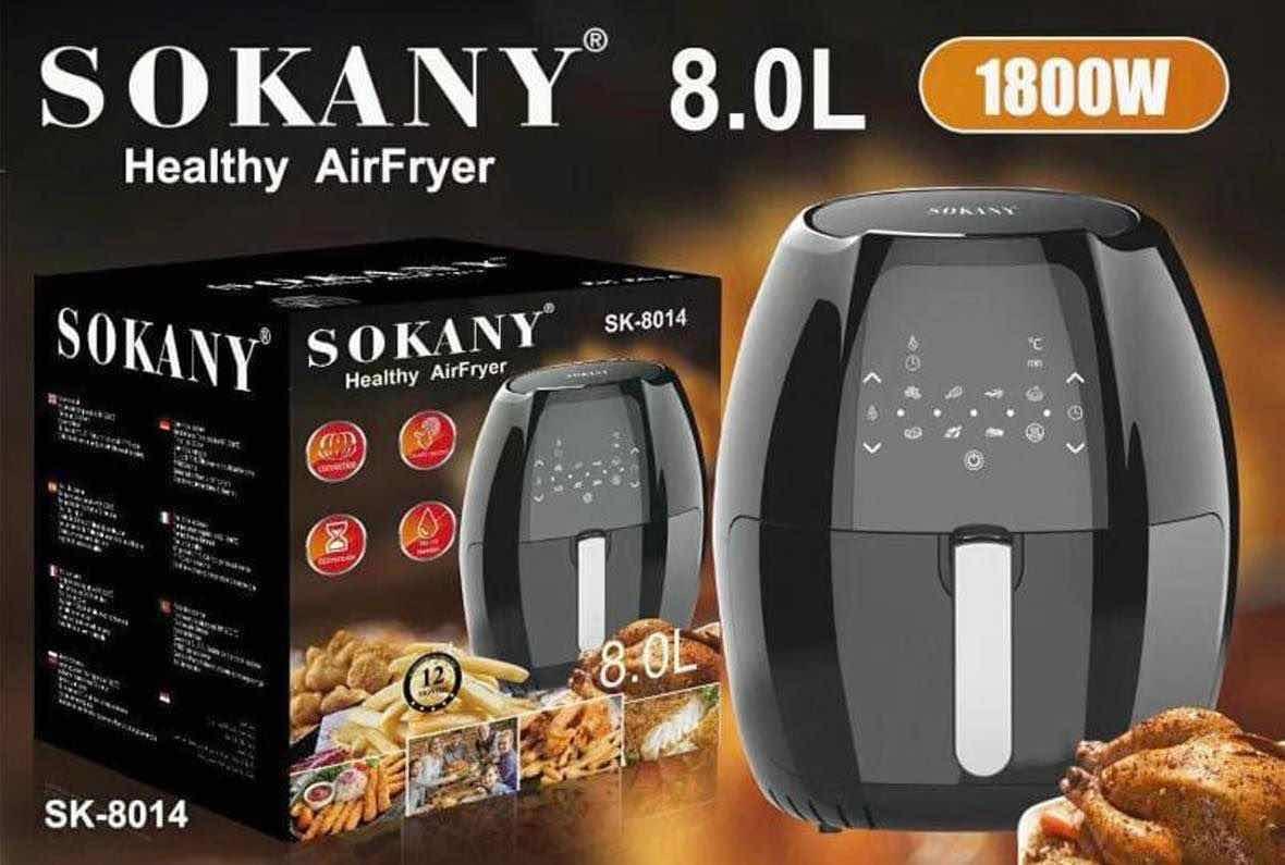 Sokany Air fryer 8 L Touch screen