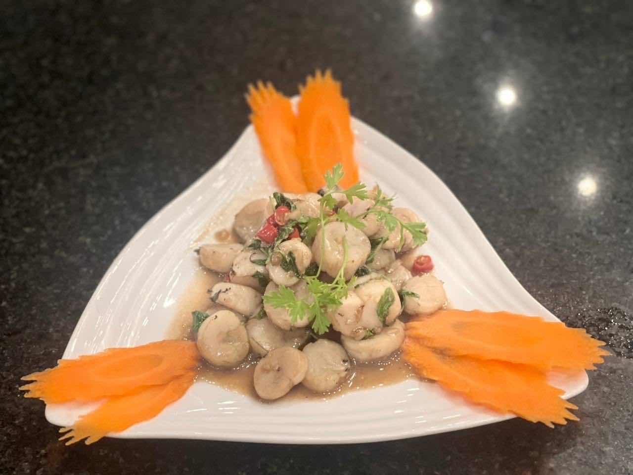 សាច់ដុំខ្យងឆាម្រះព្រៅ