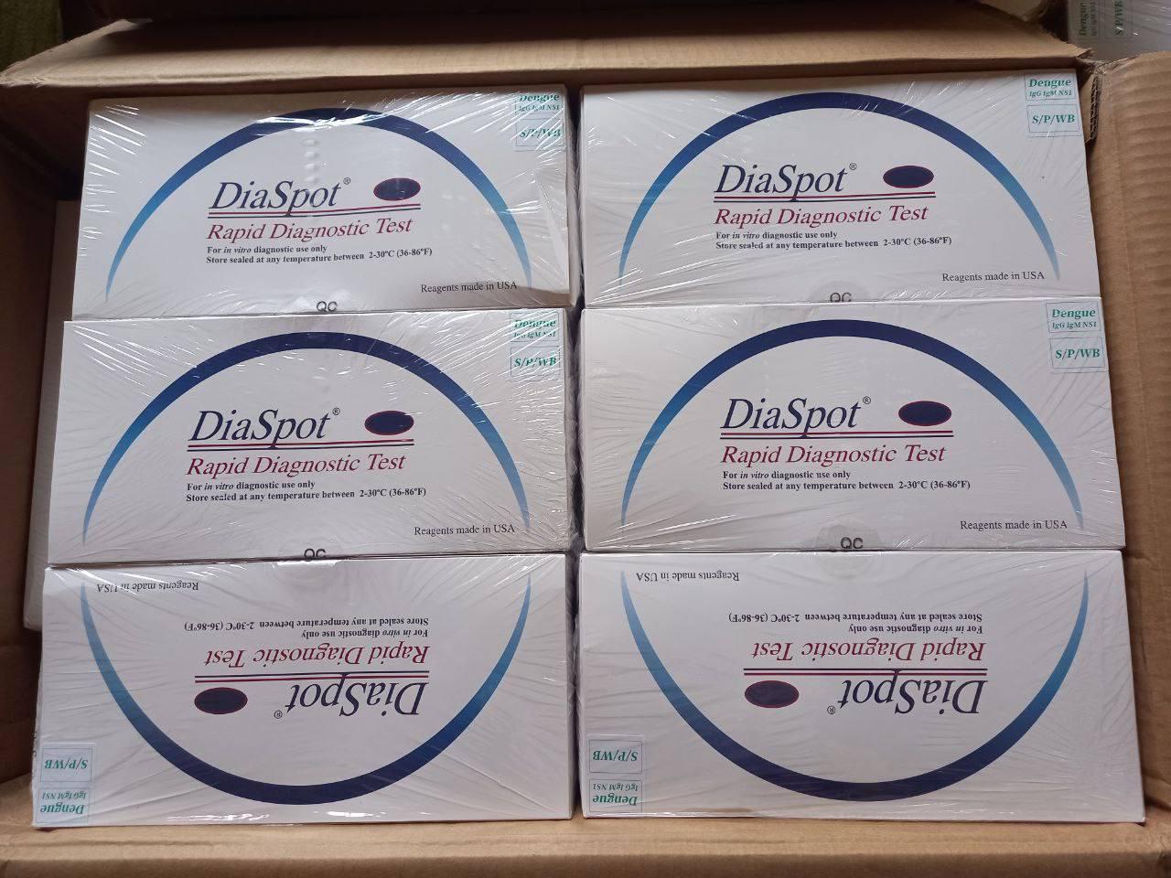 Diaspot Rapid Test Dengue NS1 IgG IgM