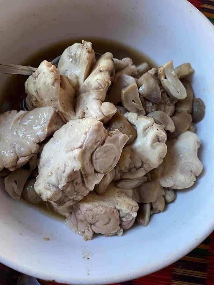 ខួរគោដាក់ស៊ុប