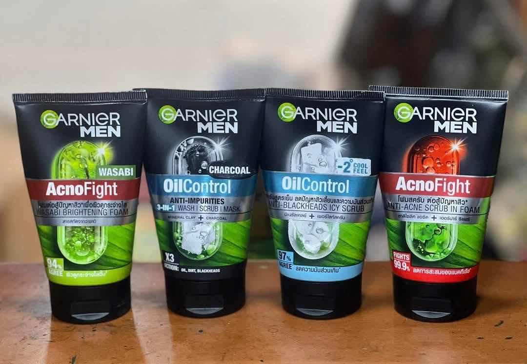 សាប៊ូលាងមុខ បុរស Garnier