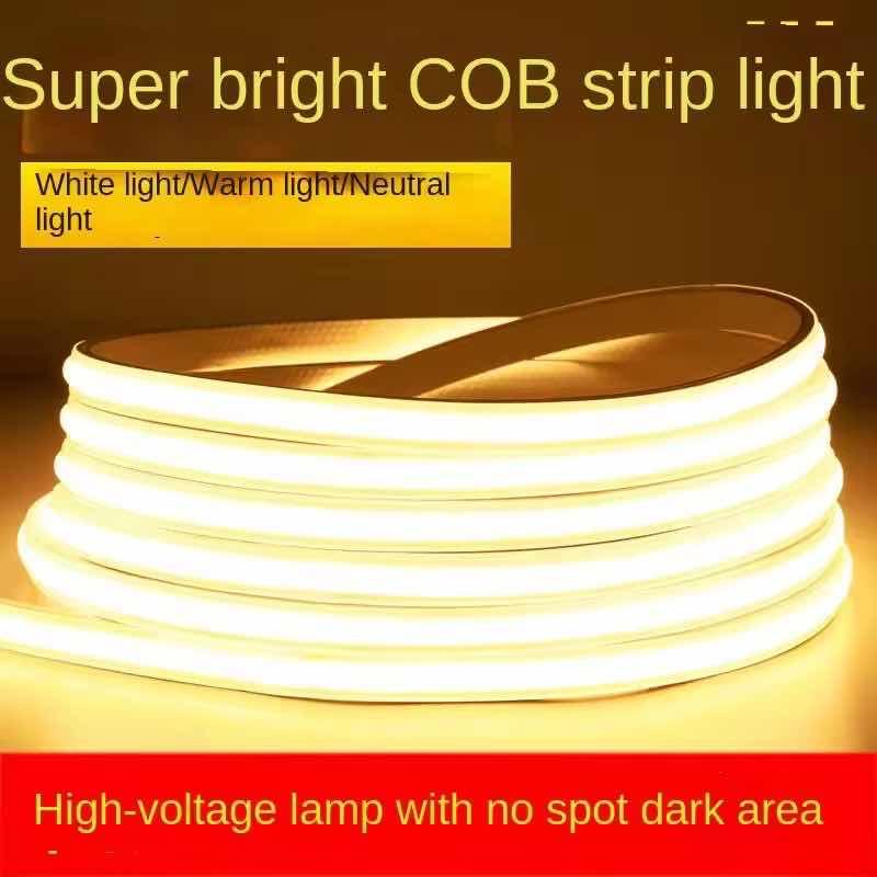 Super bridge COB ភ្លើងជះភ្លឺខ្លាំង220V​ 50ម៉ែត្រ​