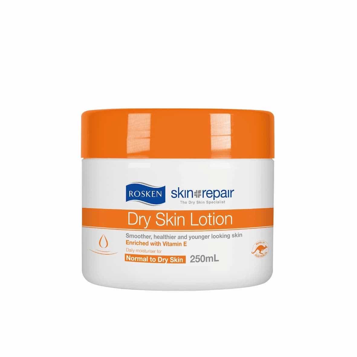 Rosken Dry Skin Lotion With Vitamin E 250ml