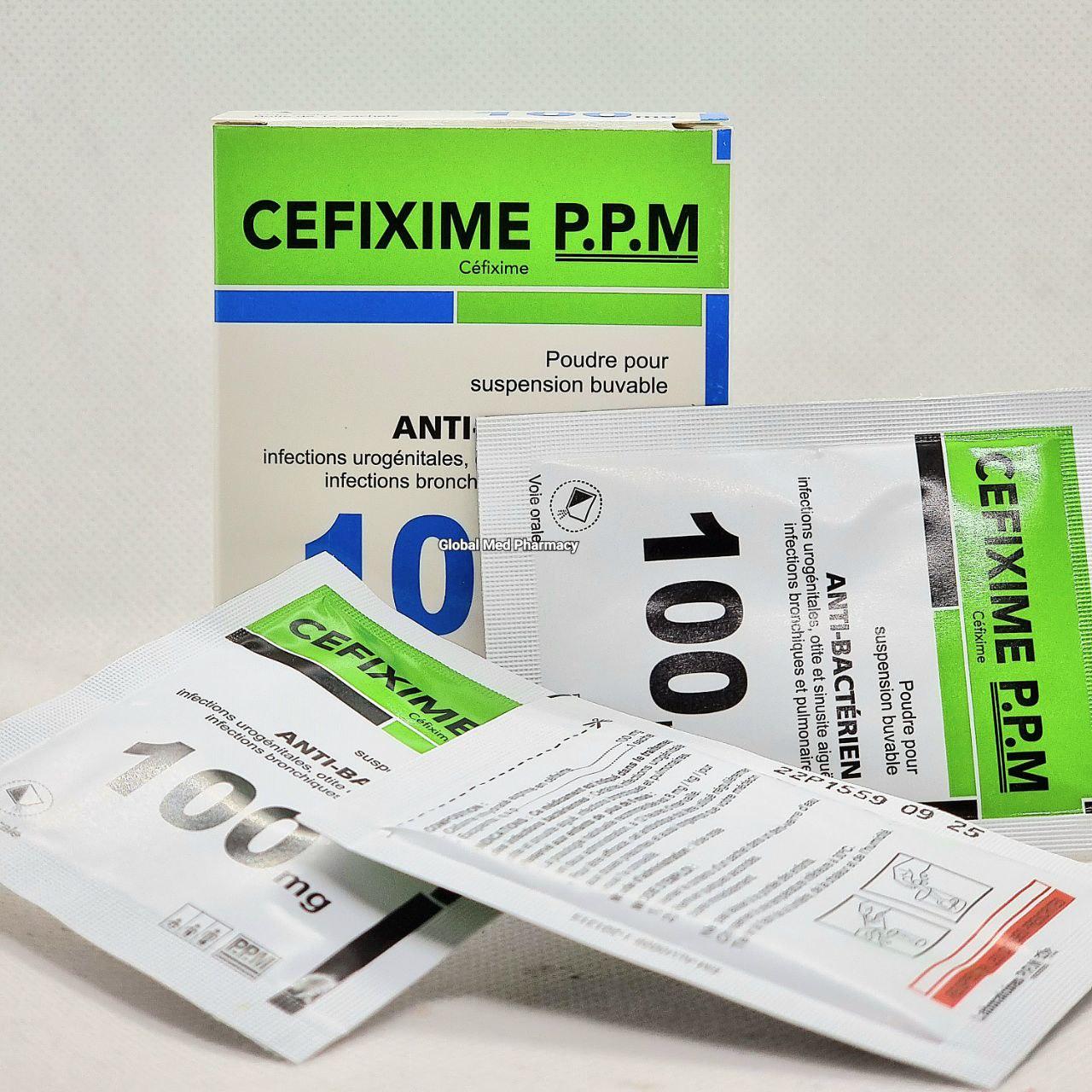 CEFIXIME PPM 100mg B/12sac 05/2026