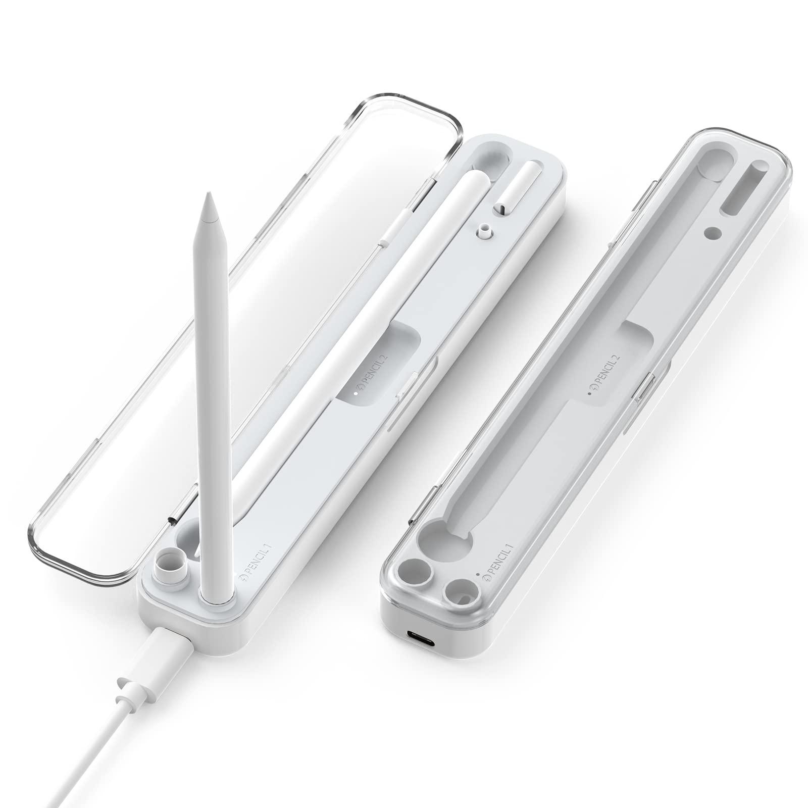 COTECI 2 IN 1 Wireless Charging Apple Pencil Box