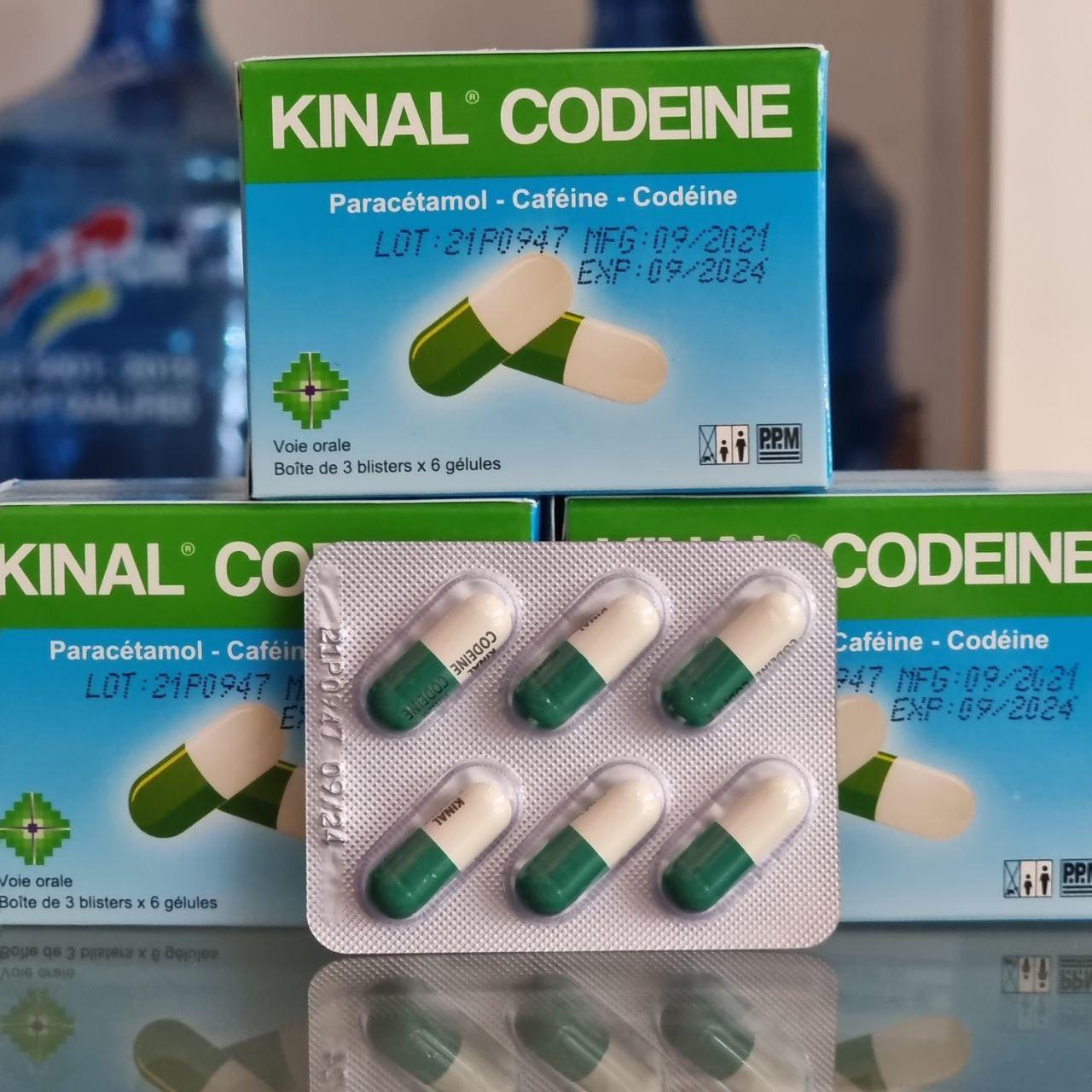 KINAL CODEINE B/3x6 Expired:02/26  ប្រអប់