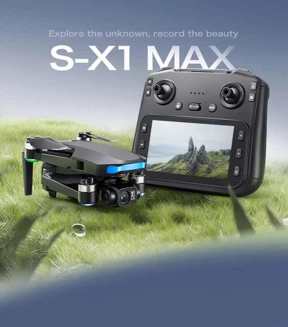 ❇️S-X1 Max តេឡេអេក្រង់ Camera ធានាថាច្បាស់ស្មូត ជាងដ្រូនមួយចំនួន (វីដេអូថតមកត្រង់ មិនកោង)