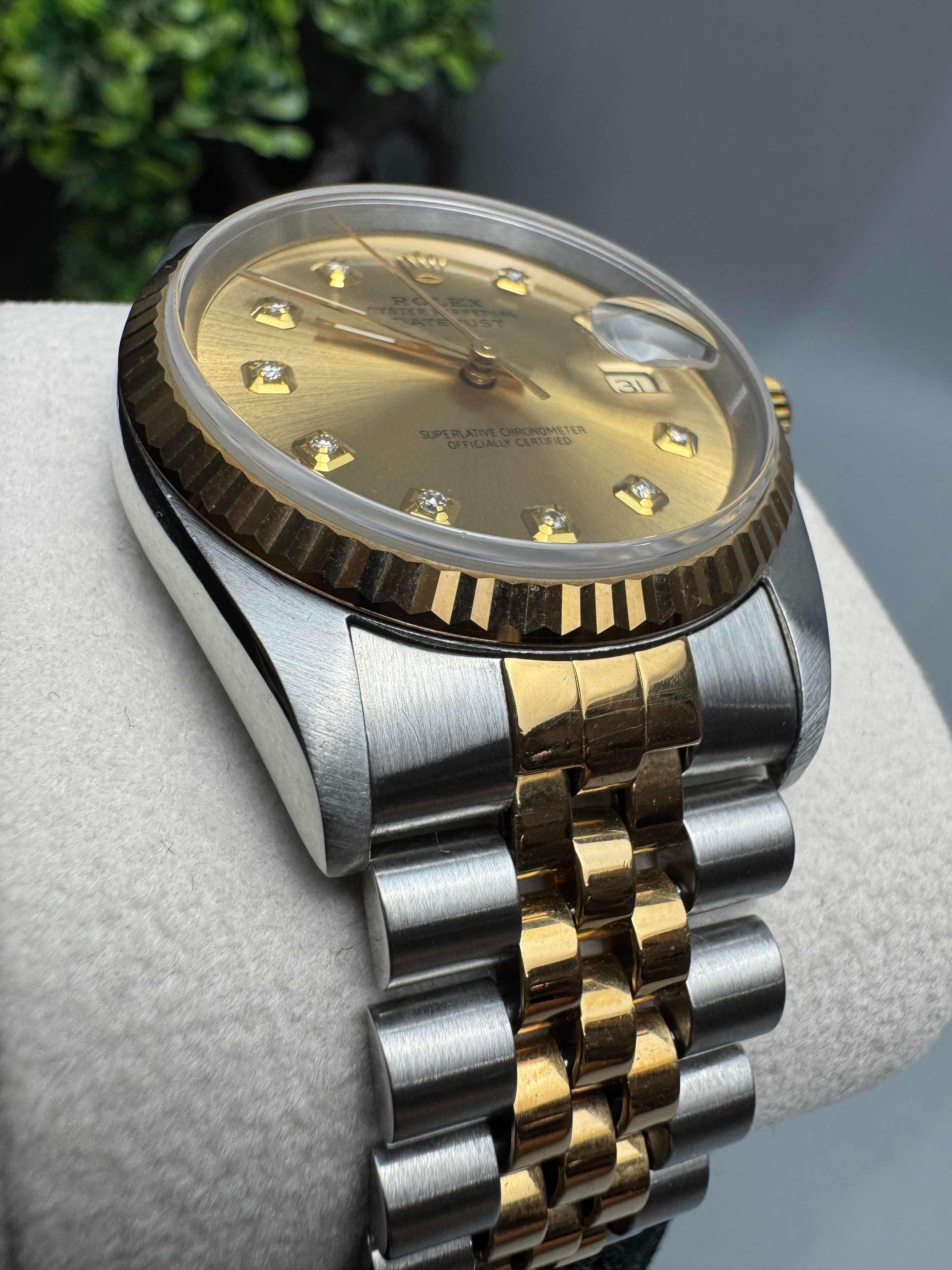 Rolex DJ Diamonds Dial 36mm