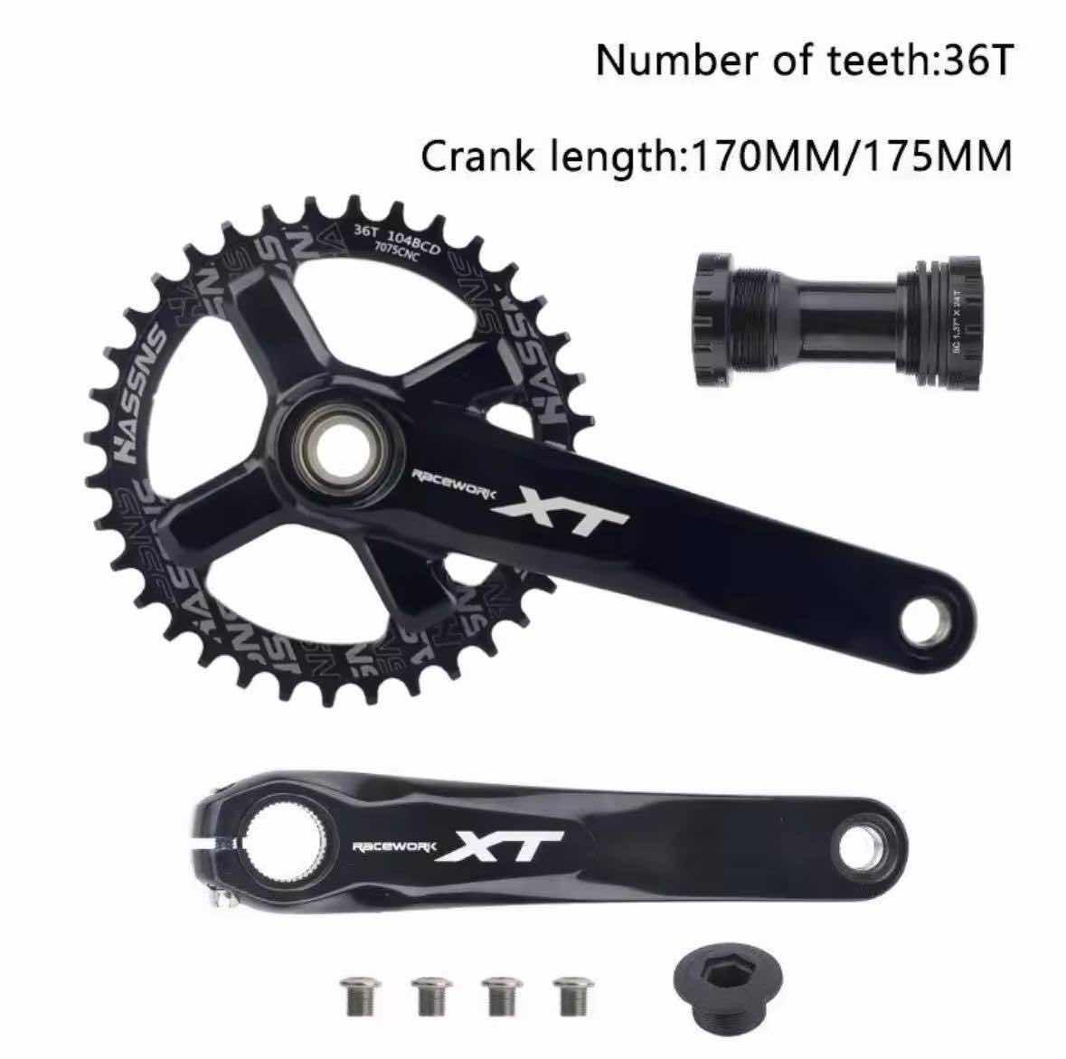 ជង្គង់ RACEWORK XT 36T