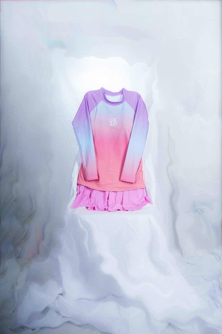 DS Ombre Set Skirt F•2XL