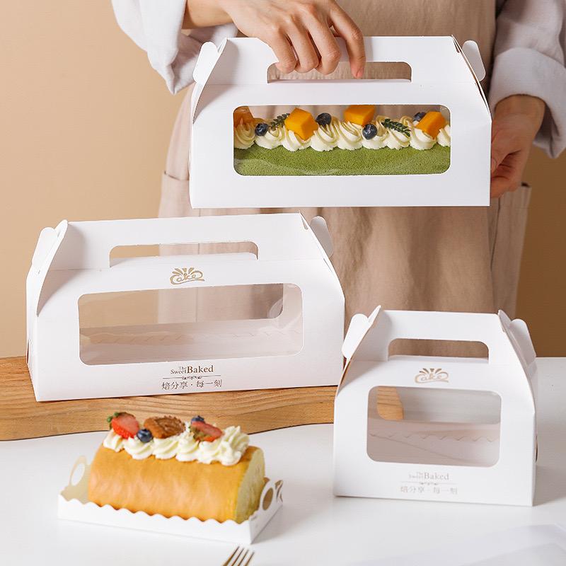 ប្រអប់នំរមូល Roll Cake Box