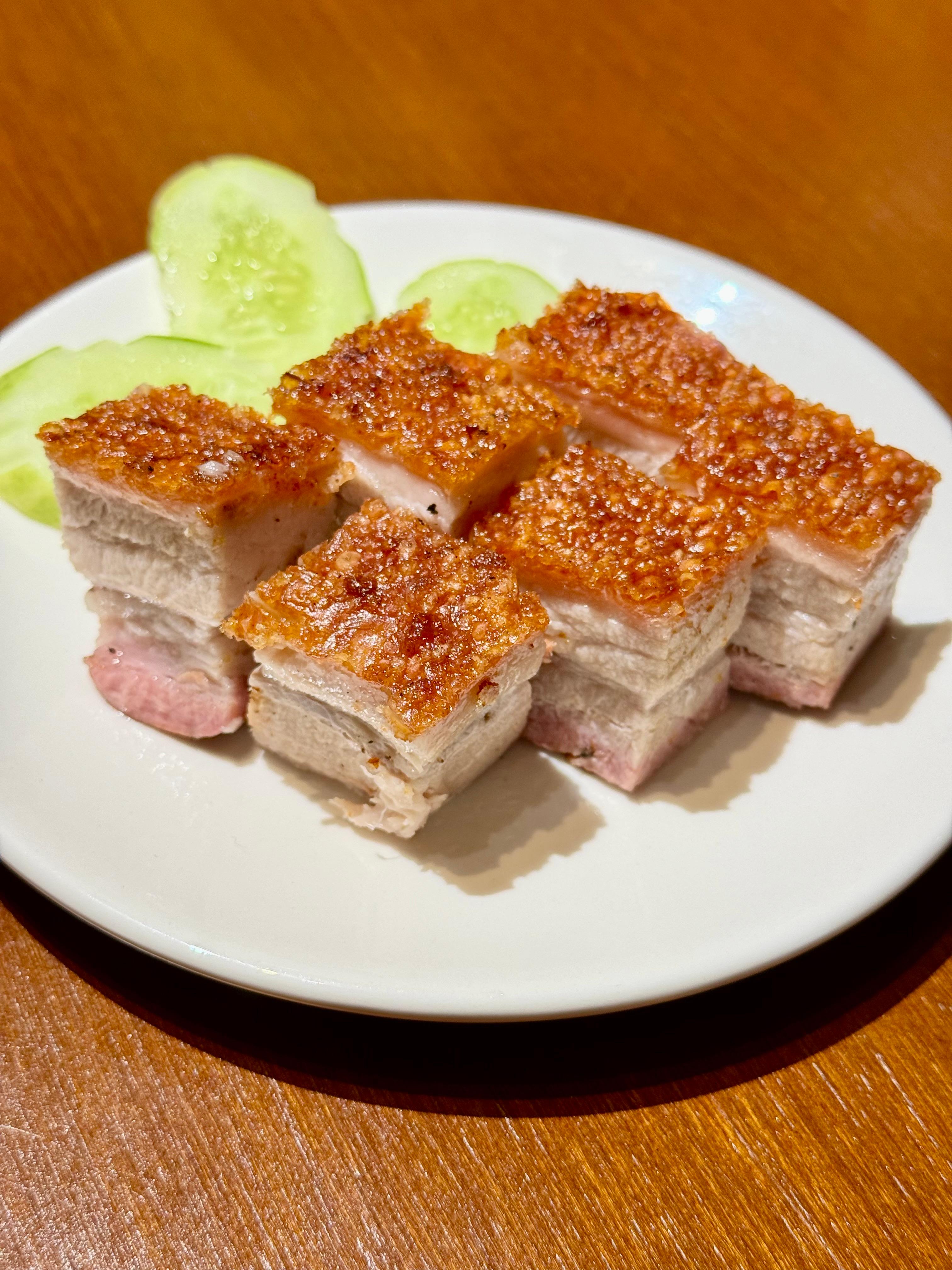 Crispy Pork Belly 6pcs 