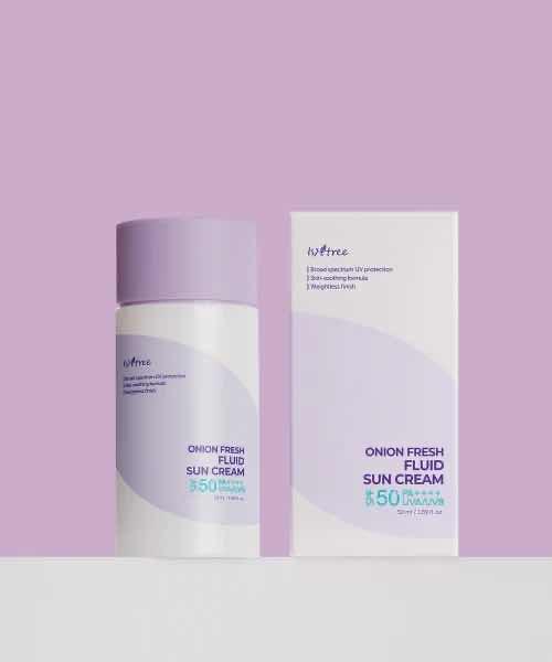 ISNTREE Onion Fresh Fluid Sun Cream