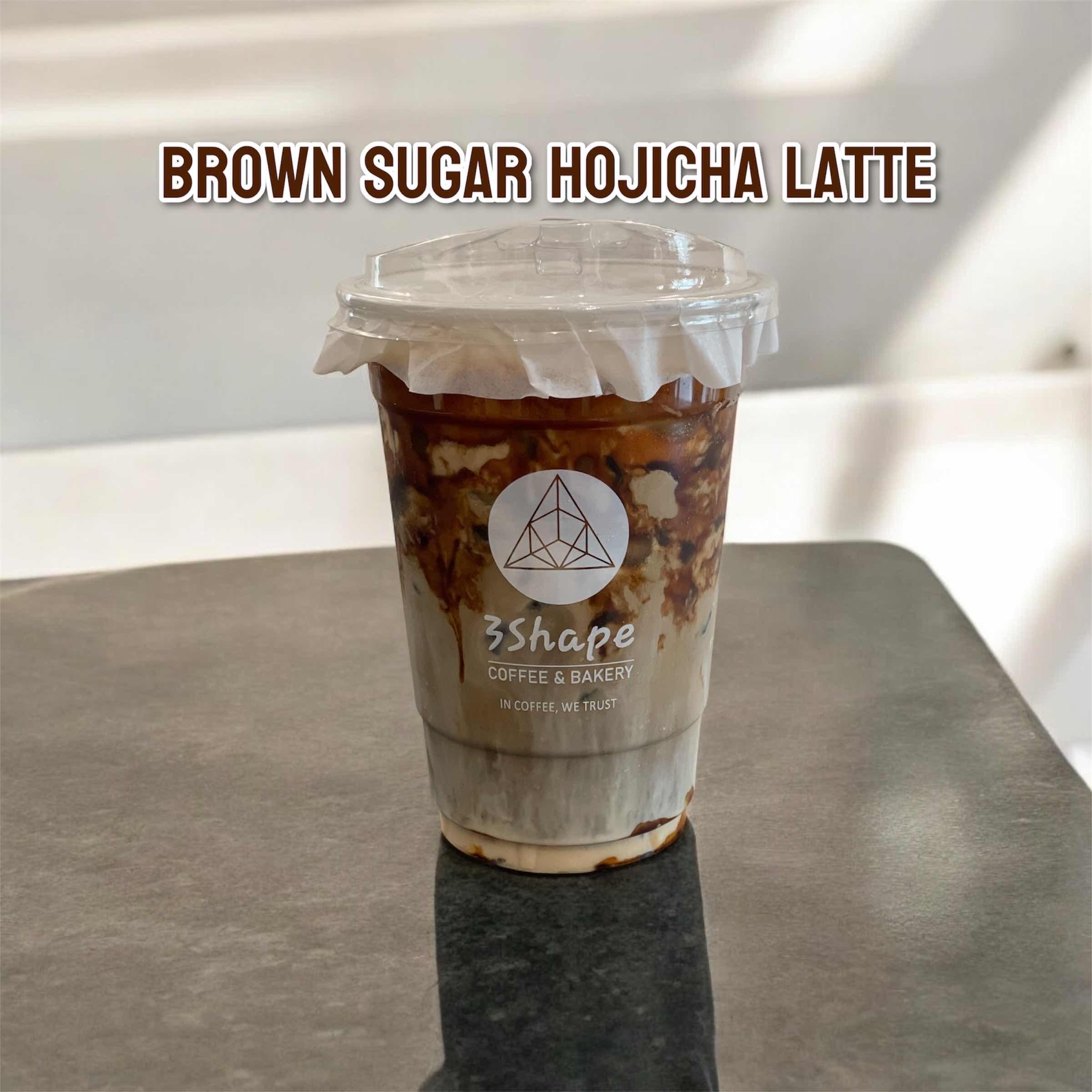 Brown Sugar Hojicha Latte