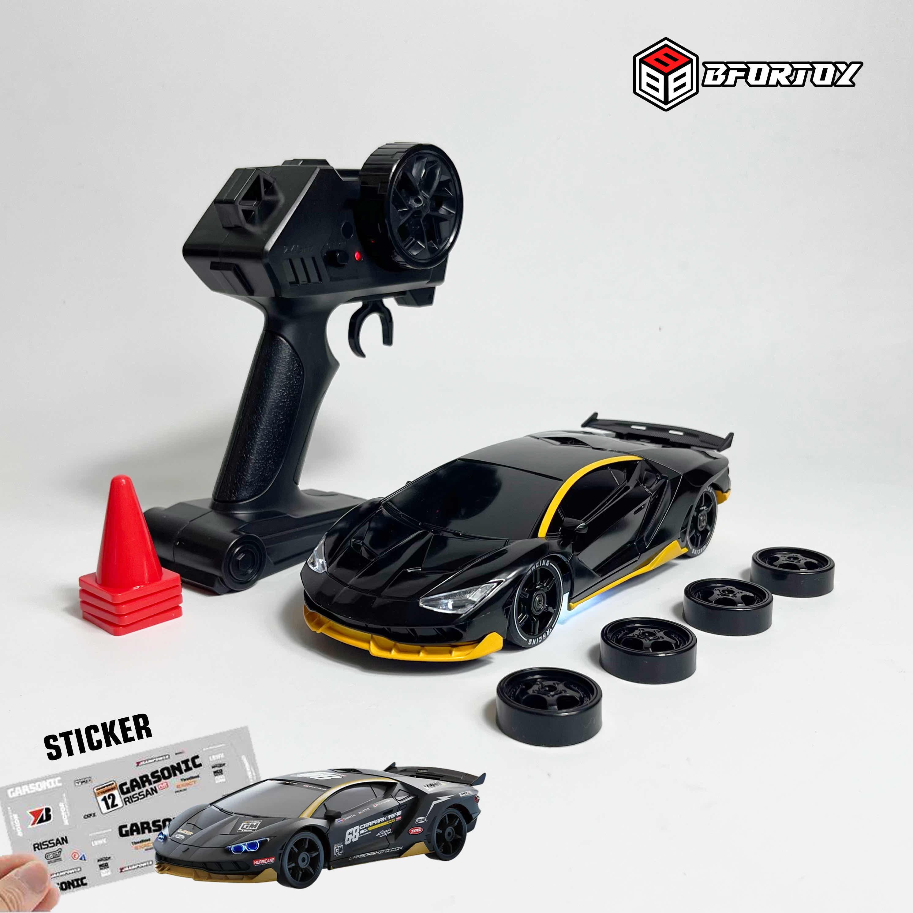 ឡានបញ្ចា Drift Rc ទំហំ 1/24 - Lamborghini