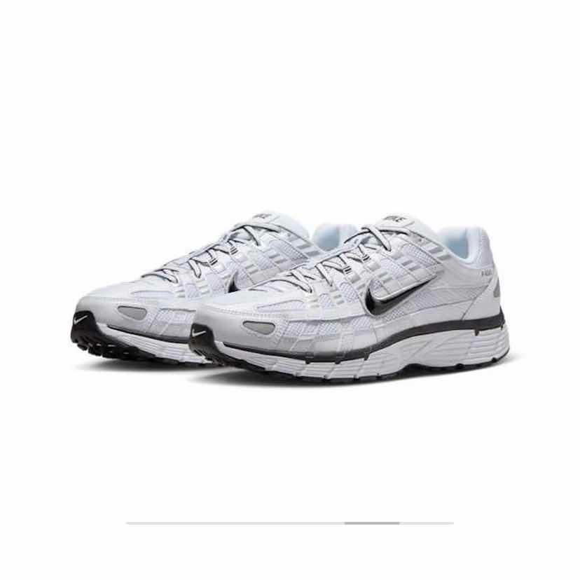 Nike P6000 white Silver
