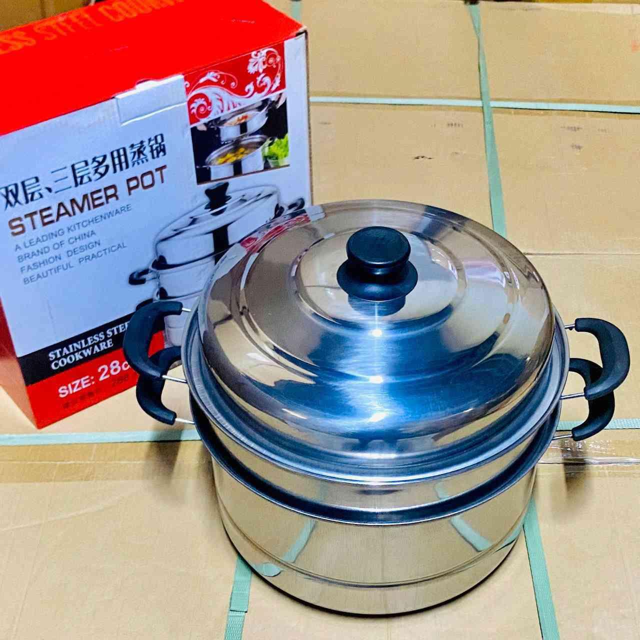 ឆ្នាំងចំហុយ (សឹង ទំហំ28cm)