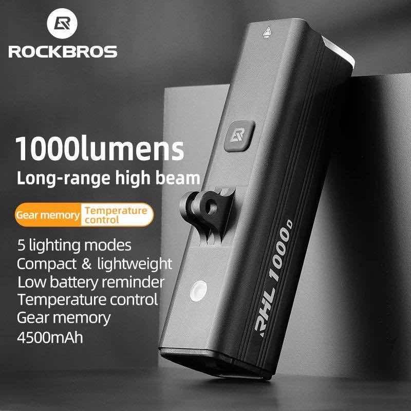ភ្លើងមុខ ROCKBROS 1000lm