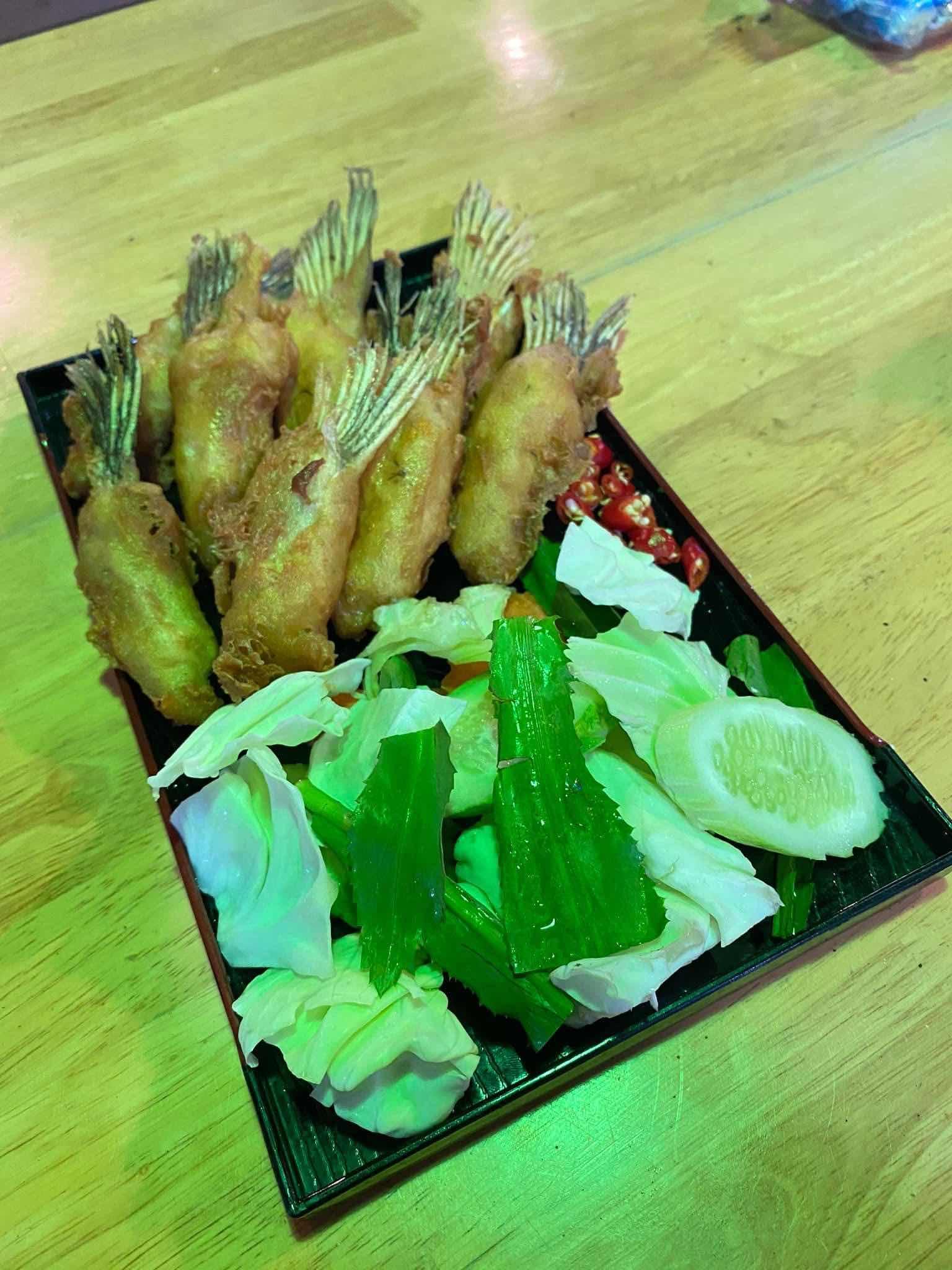ព្រុយត្រីបំពង ចានតូច