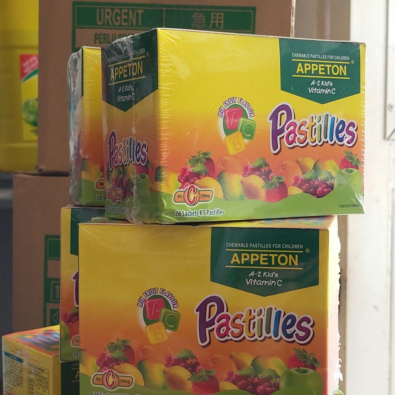 APPETON PASTILLES Gummy 20Sac ប្រអប់