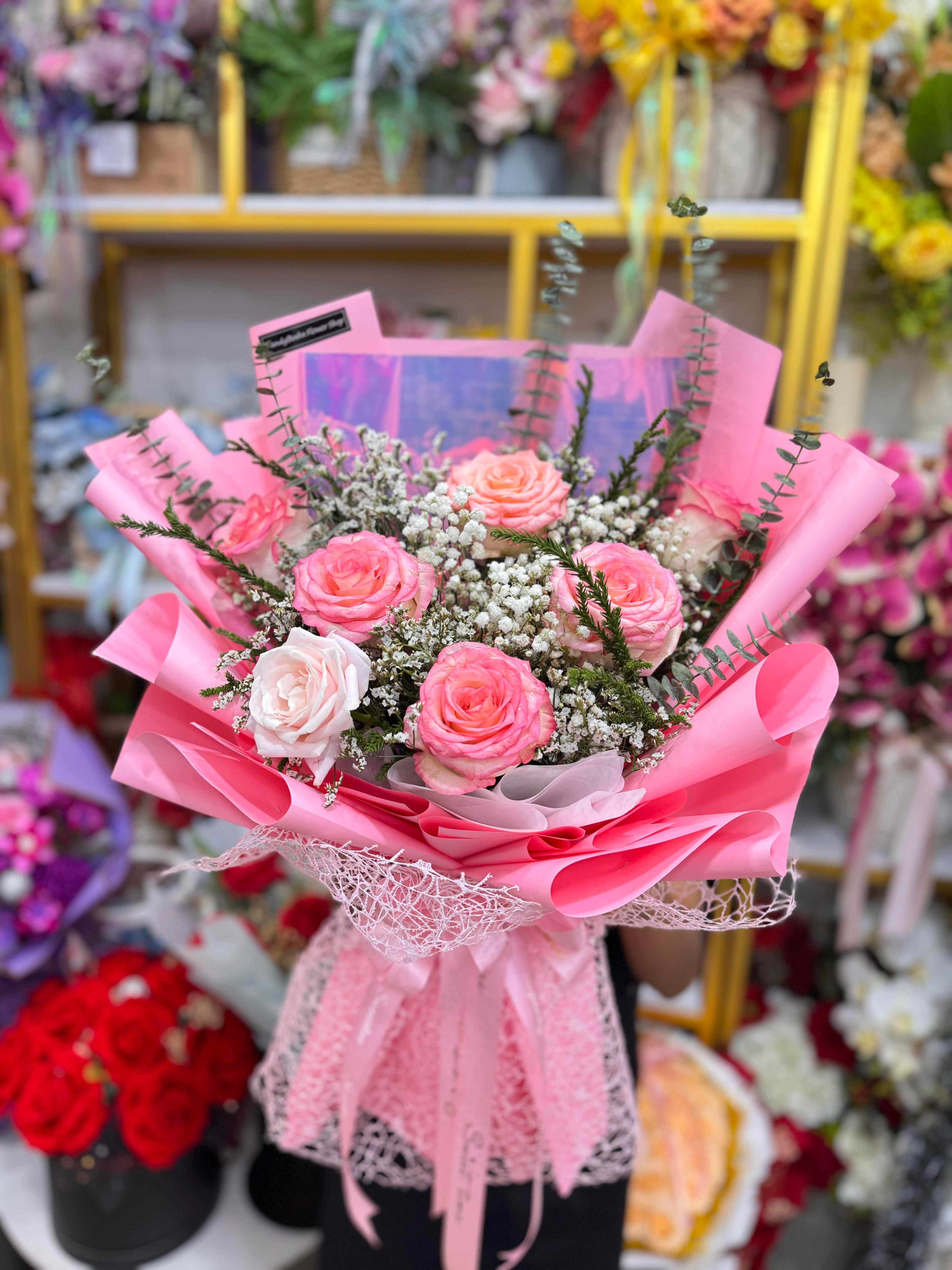 បាច់ផ្កាស្រល់