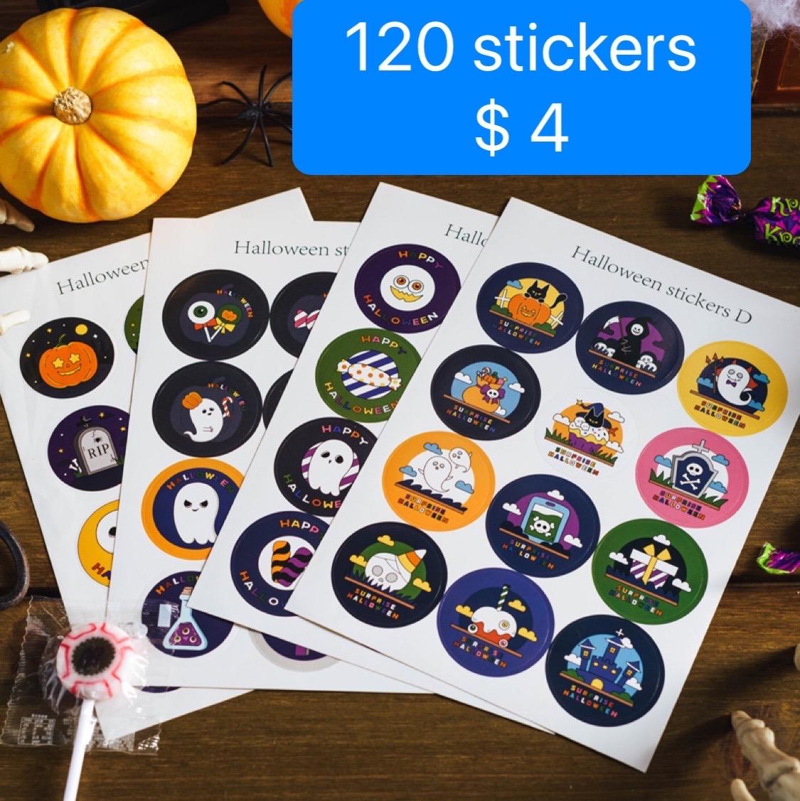 Halloween Stickers 
