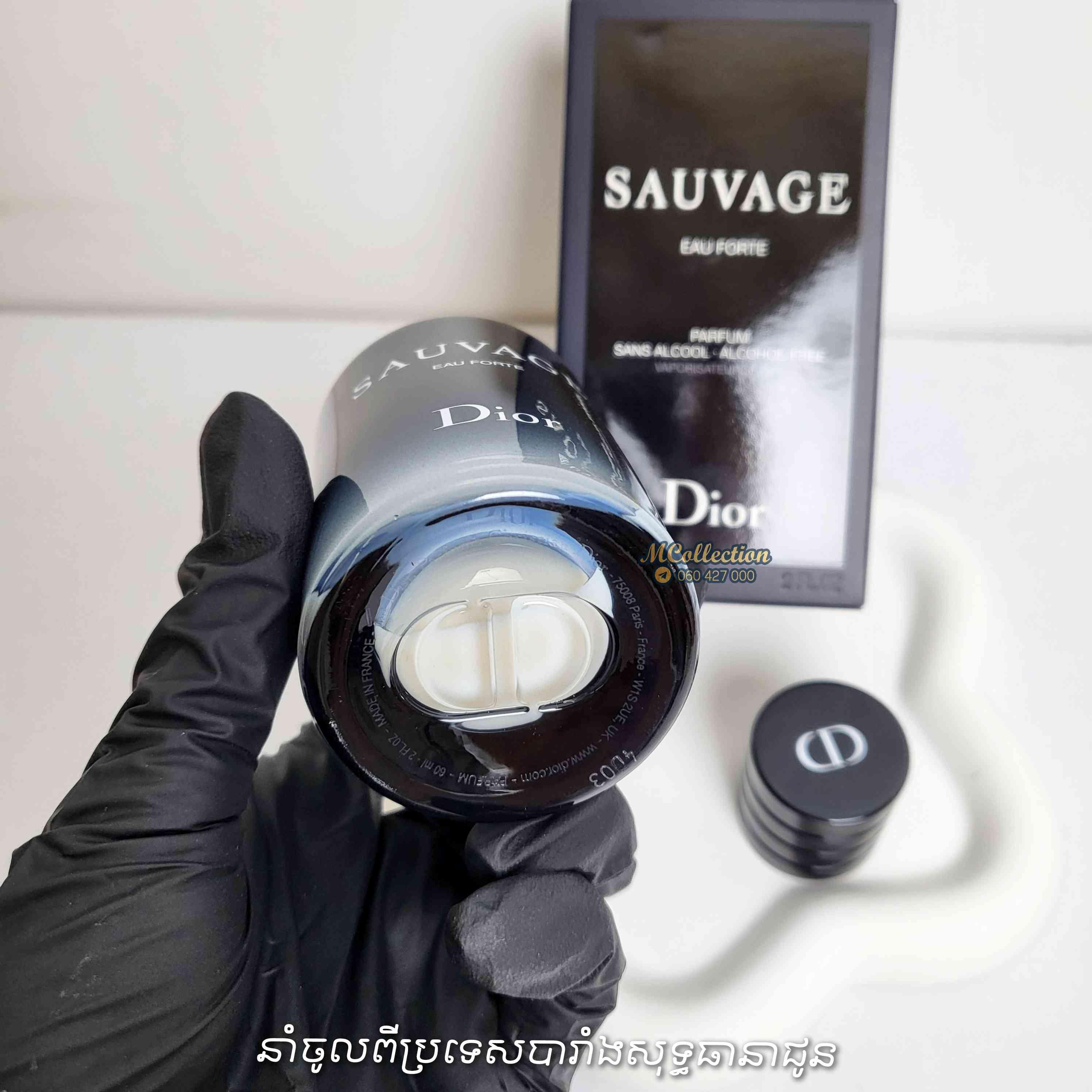 DIOR SAUVAGE EAU FORTE-REFILL 10ML 