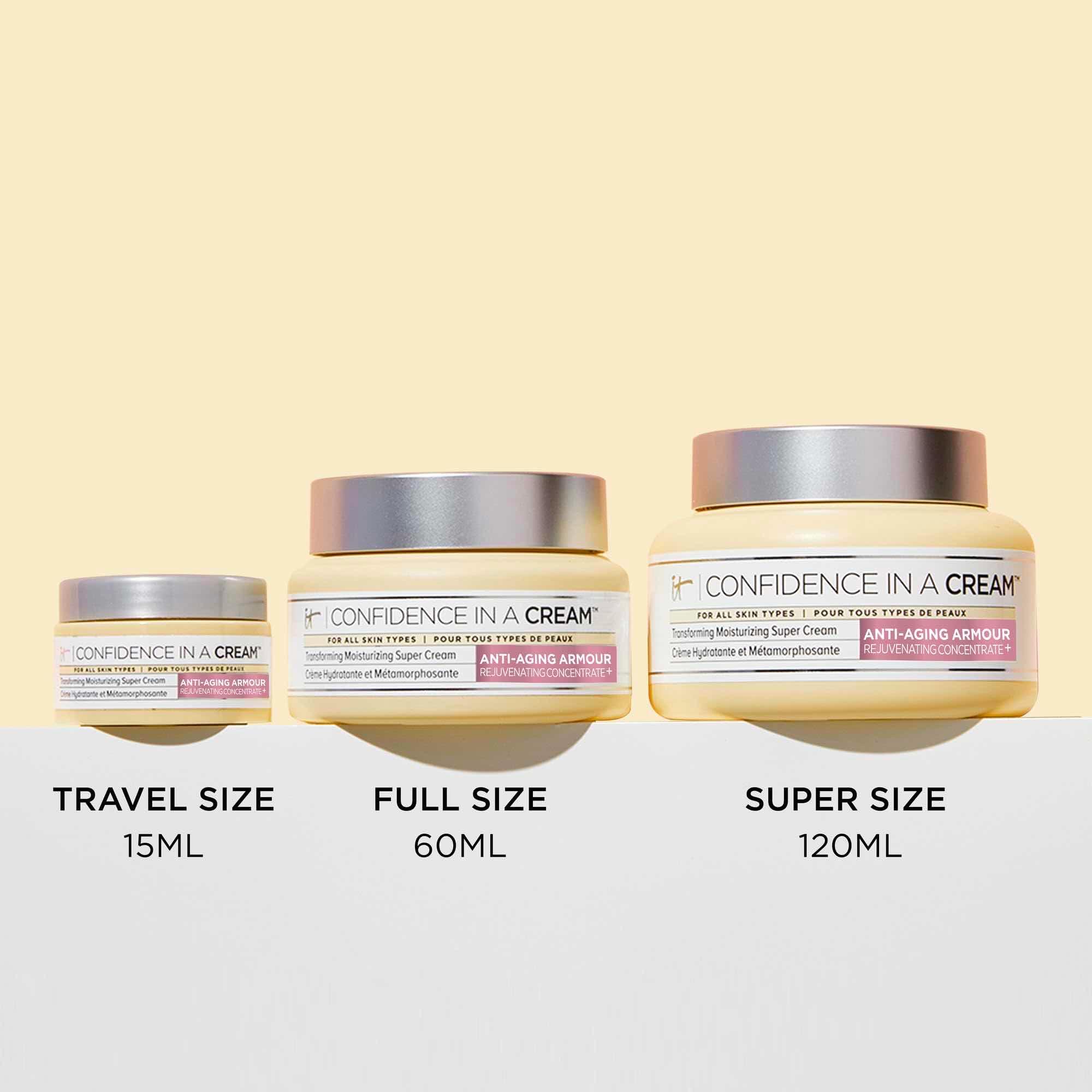 It confidence in cream