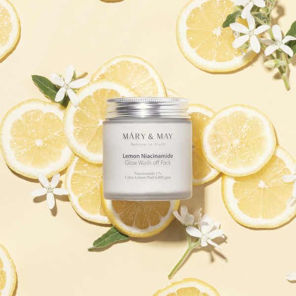 Mary&May Lemon Niacinamide Glow Wash Off Pack