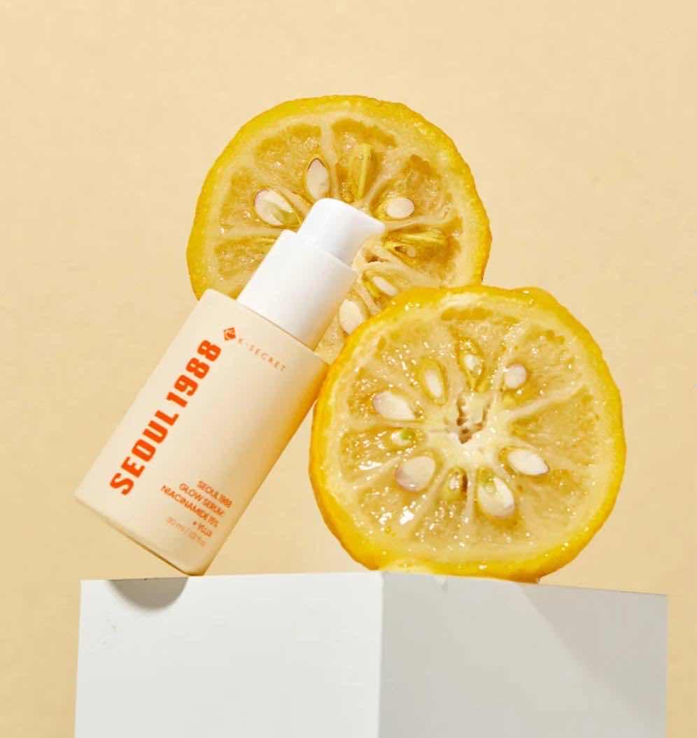 K-secret SEOUL 1988 GLOW SERUM : NIACINAMIDE 15% + YUJA Serum