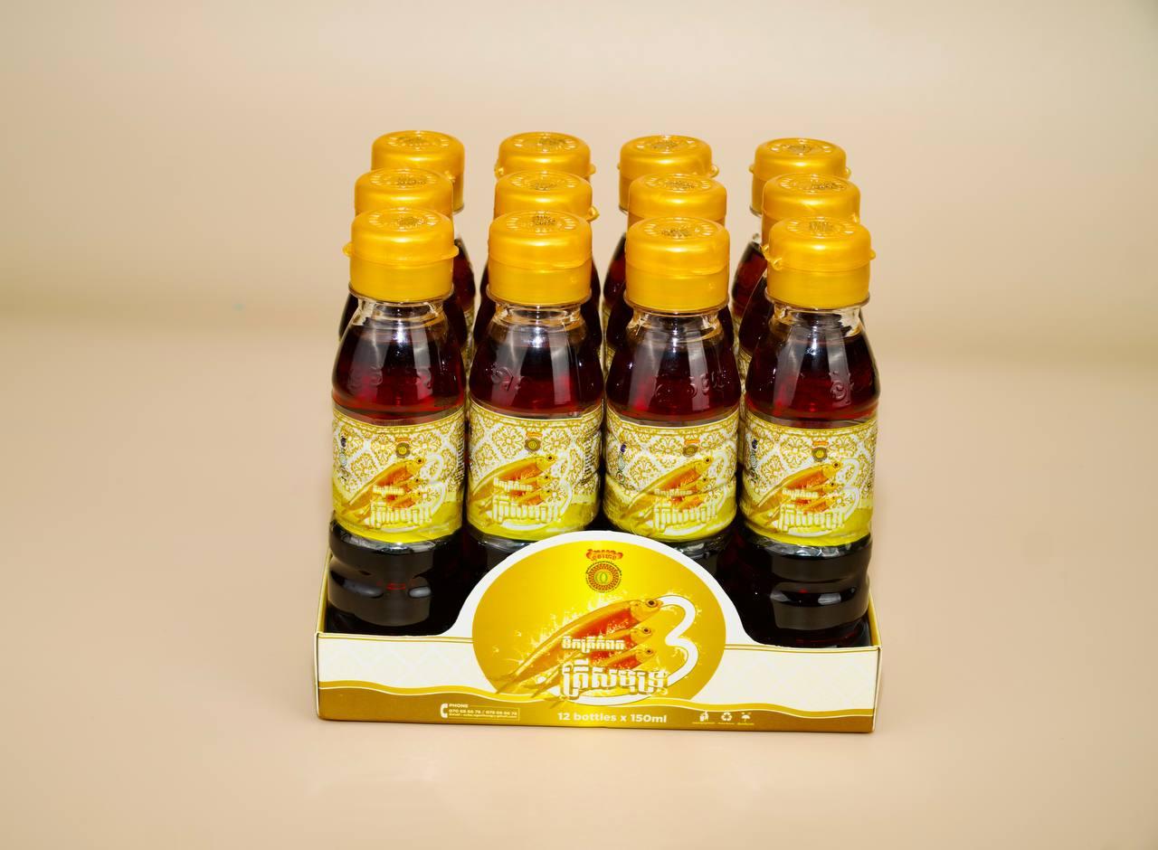 ទឹកត្រីសមុទ្រ3 ចំណុះ១៥០មល