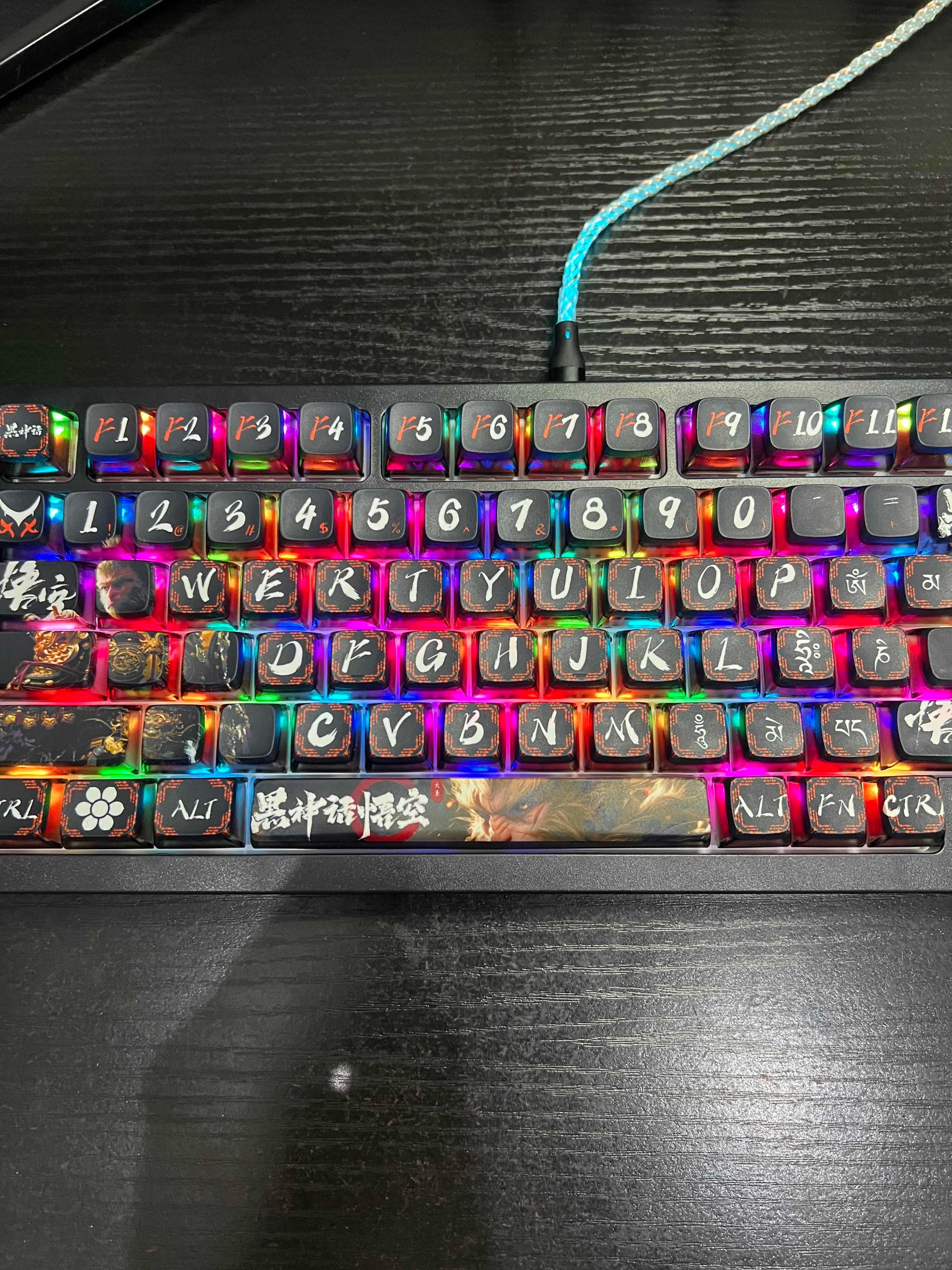 Set Keyboard 75% Build with WukongKeycap