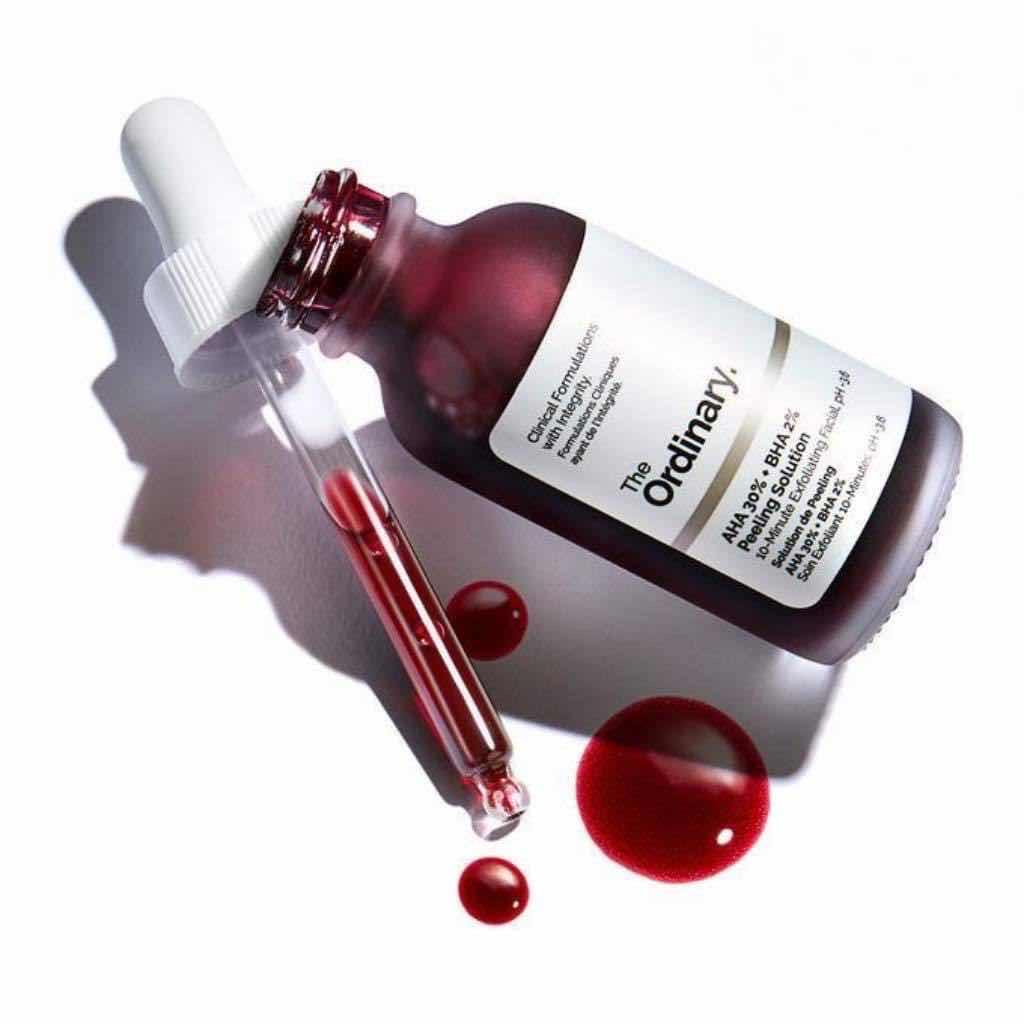 The ordinary AHA 30% + BHA 2% peeling solution