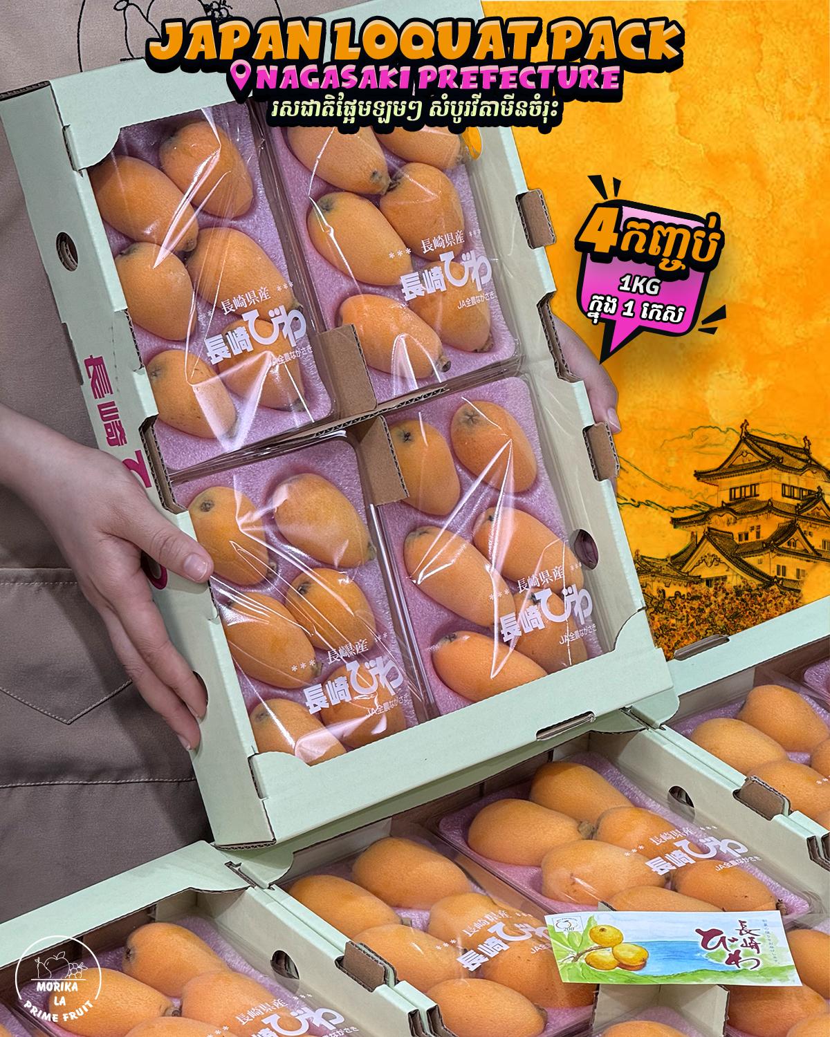 Japan Loquat 4 Packs 