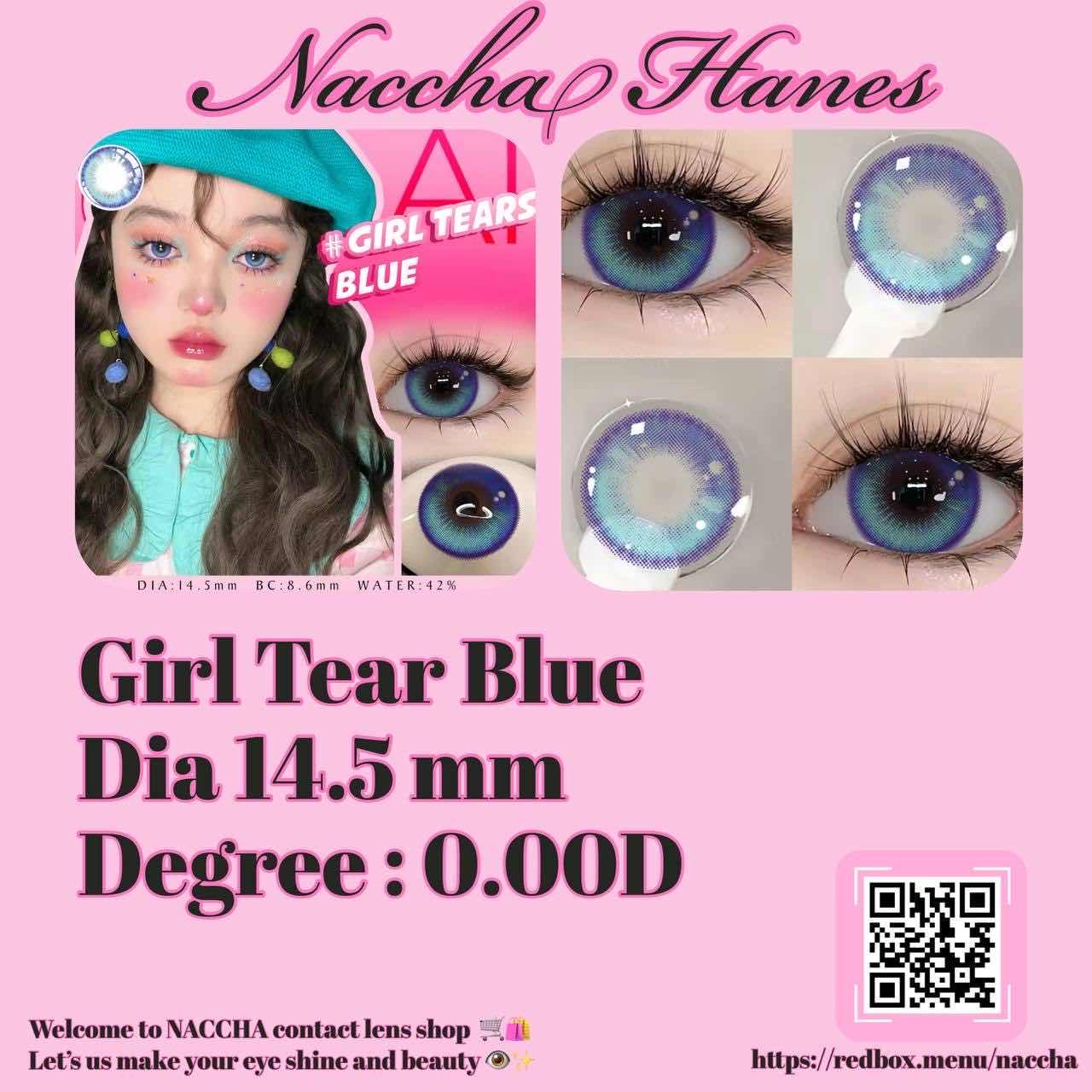 Girl Tear Blue