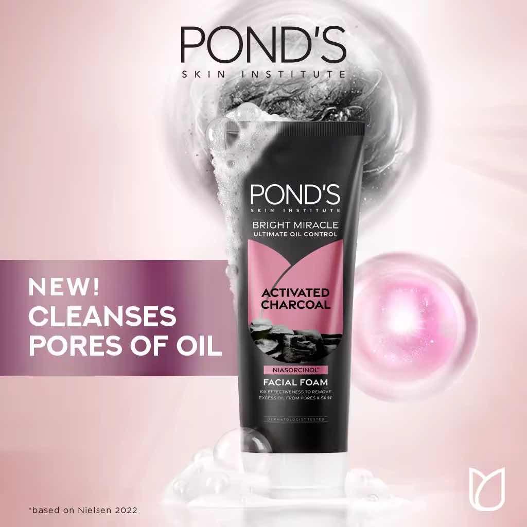POND'S ហ្វូមលាងមុខ តូចធំ 