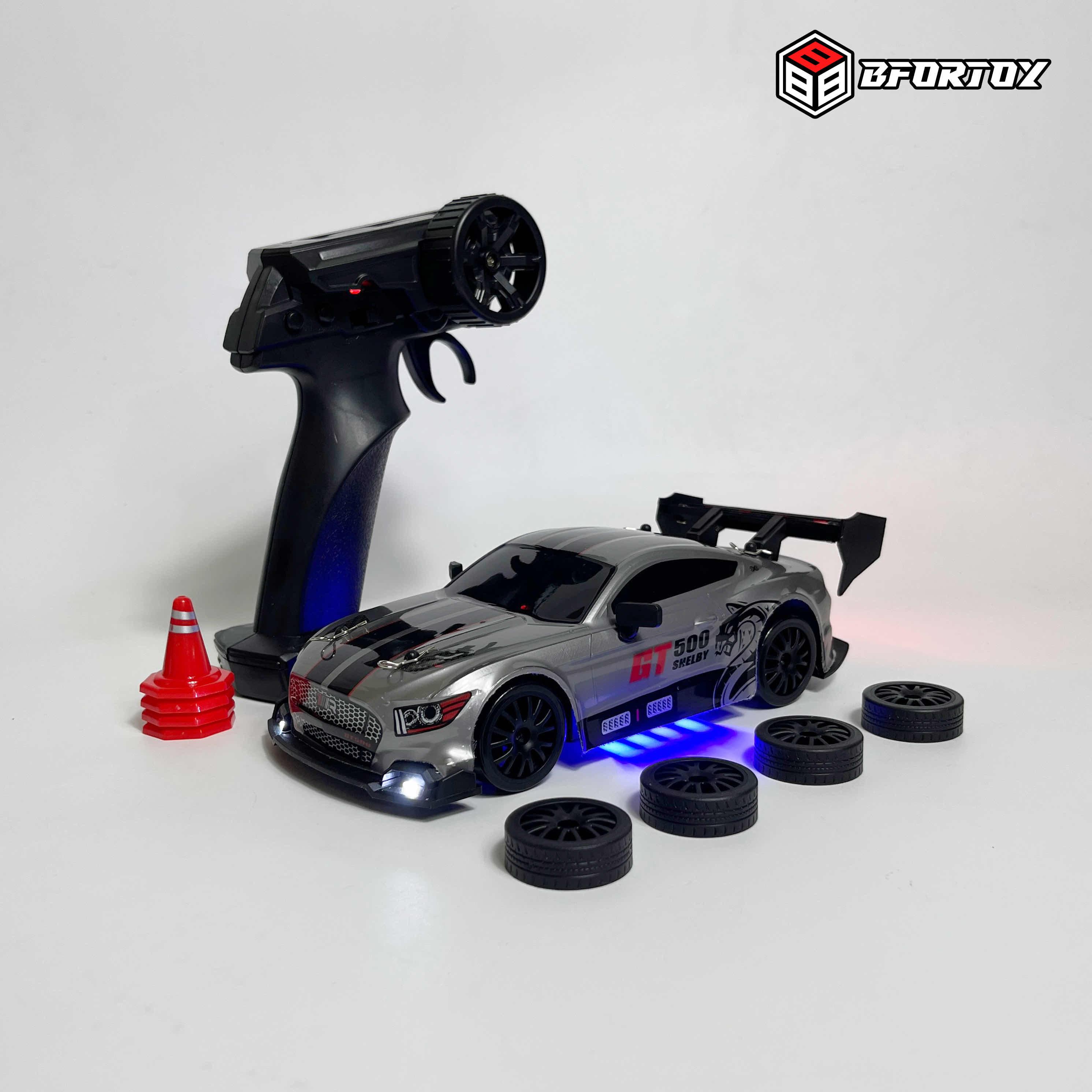 ឡានបញ្ចា Drift Rc ទំហំ 1/24 - Mustang