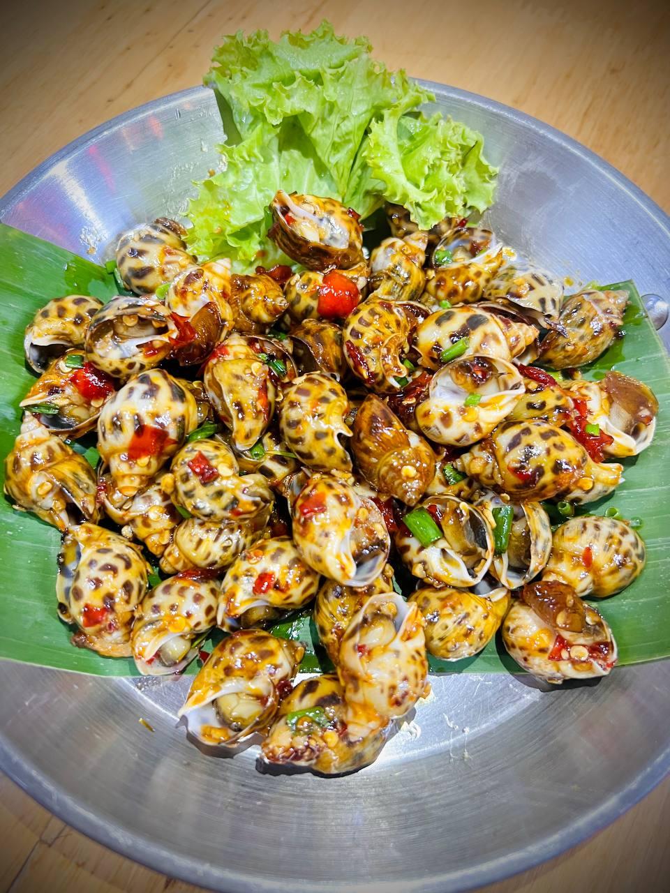 ខ្យងប៉ារ៉ាលីងអំបិលម្ទេស
