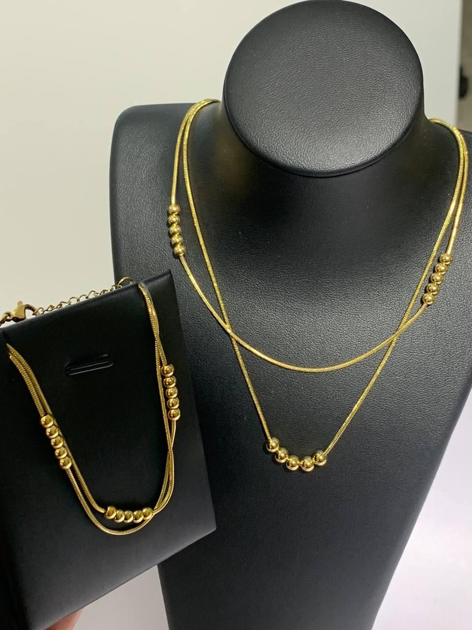 X-14_Set (Necklace & Bracelet)