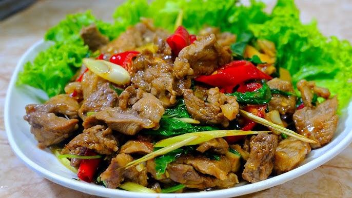 Stir Fried  Beef