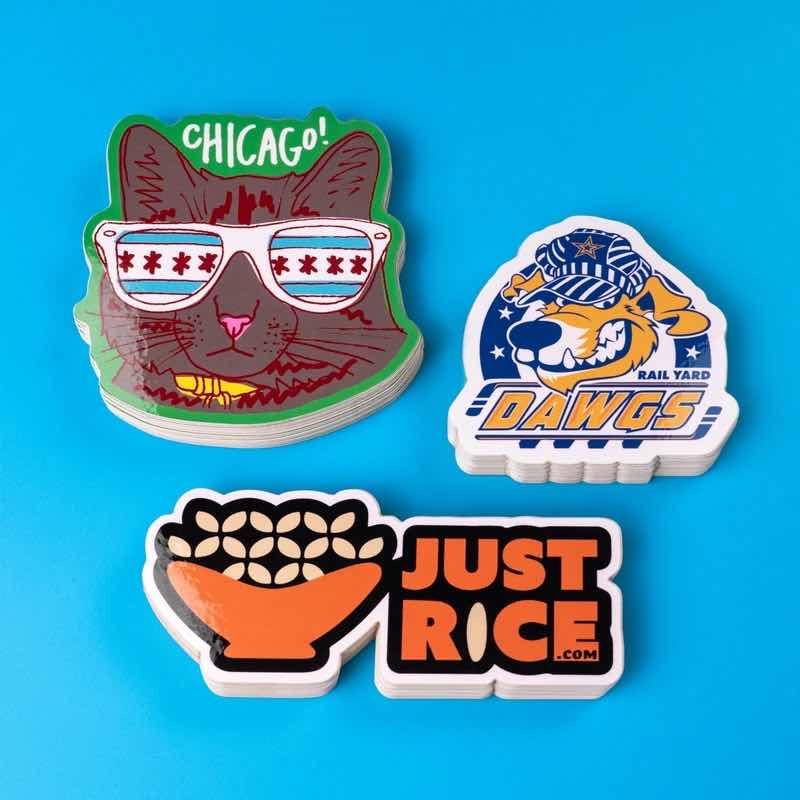 Sticker PVC Digital