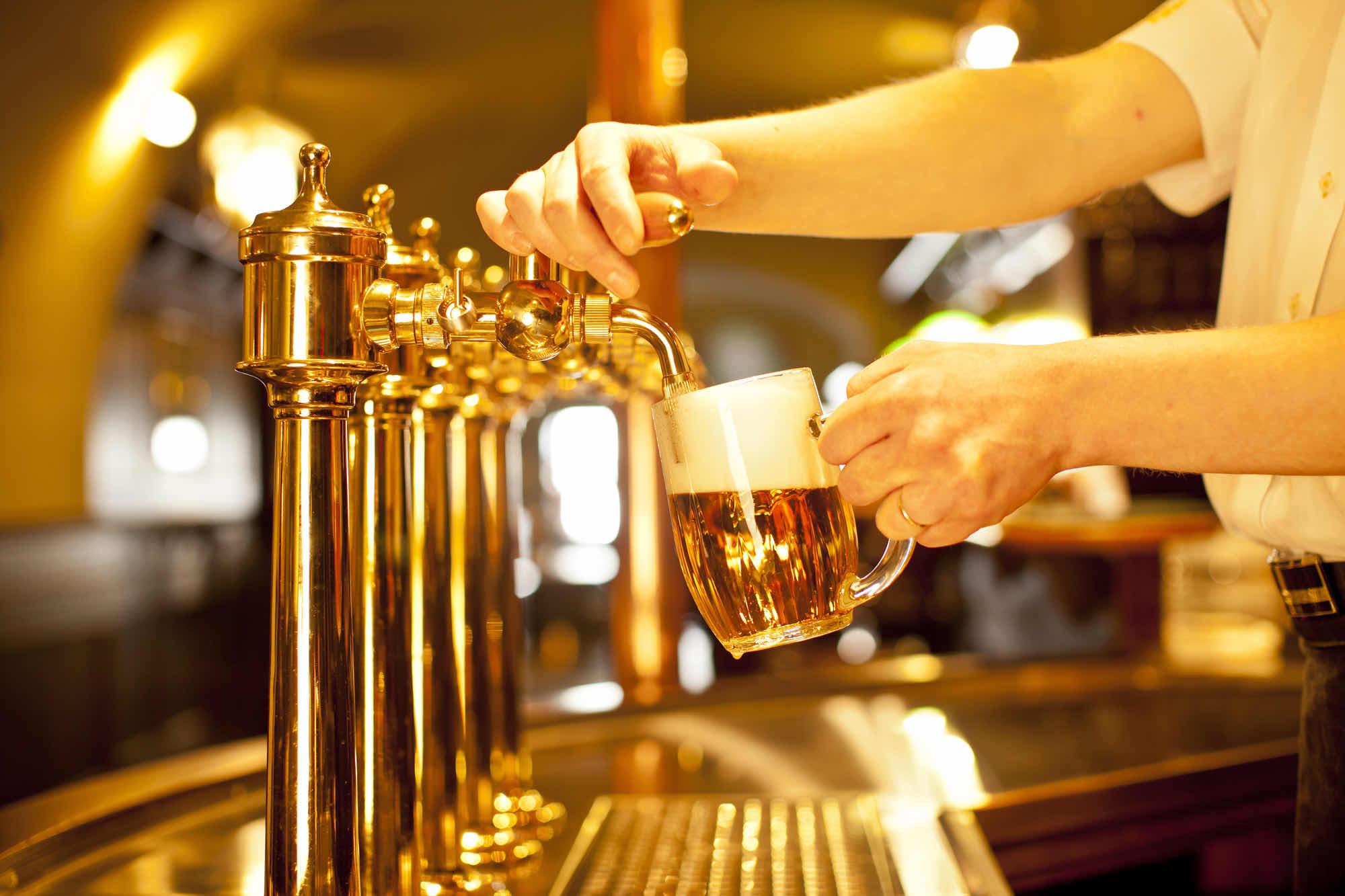 Draft beer