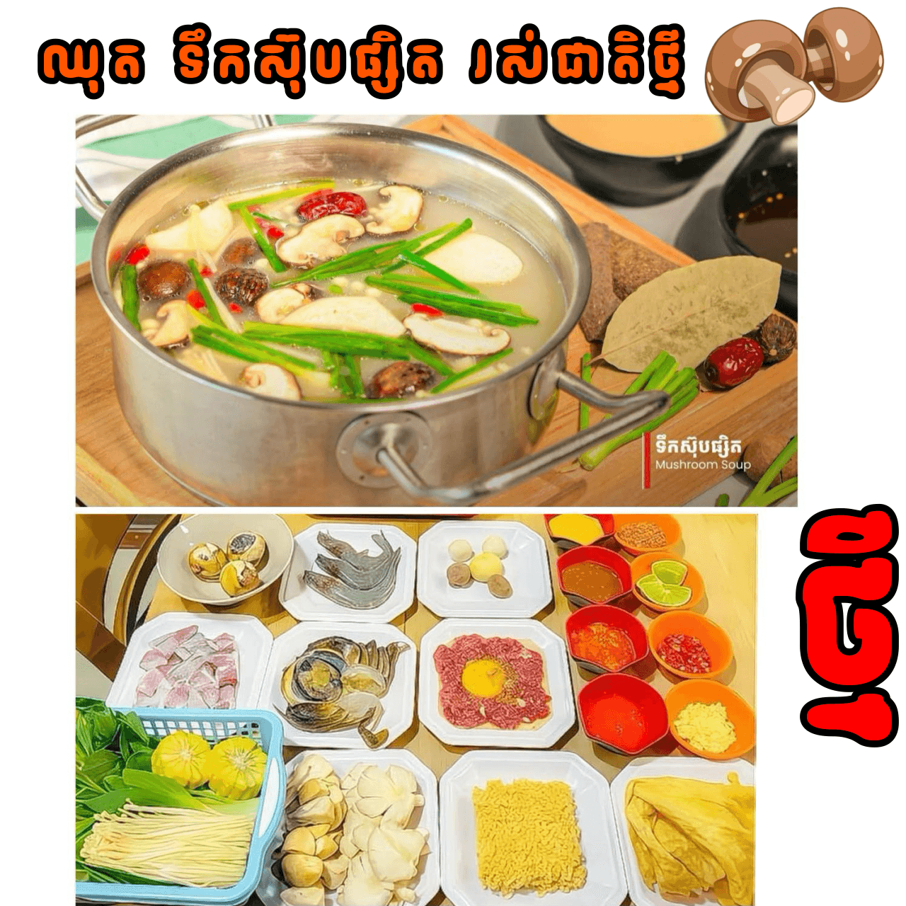 ឈុត ស៊ុបផ្សិត