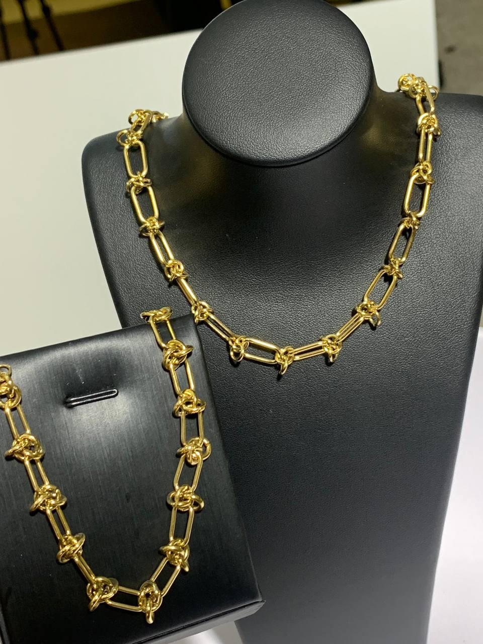 X-1_Set (Necklace & Brecelet)