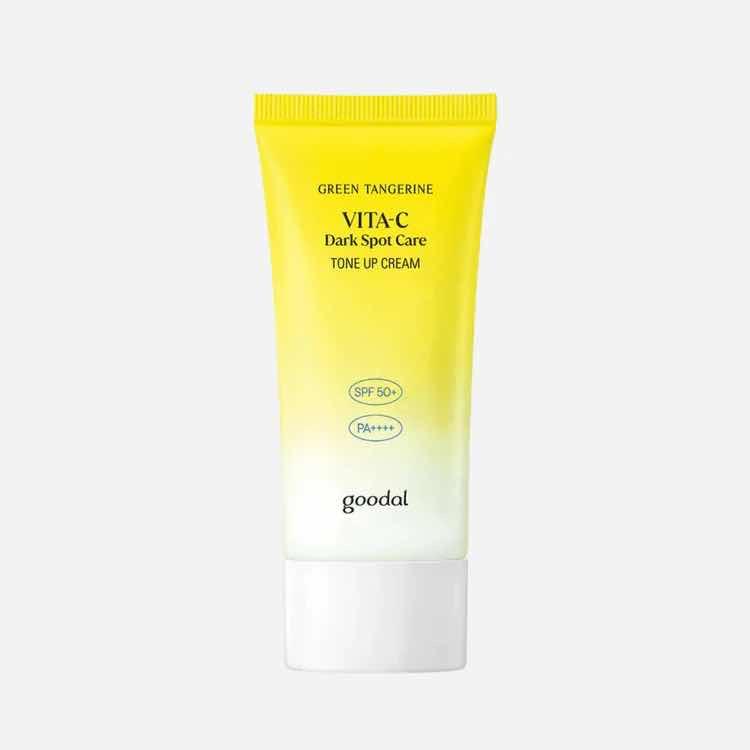 Goodal Green Tangerine Vita-C Dark Spot Care Tone-Up Cream 