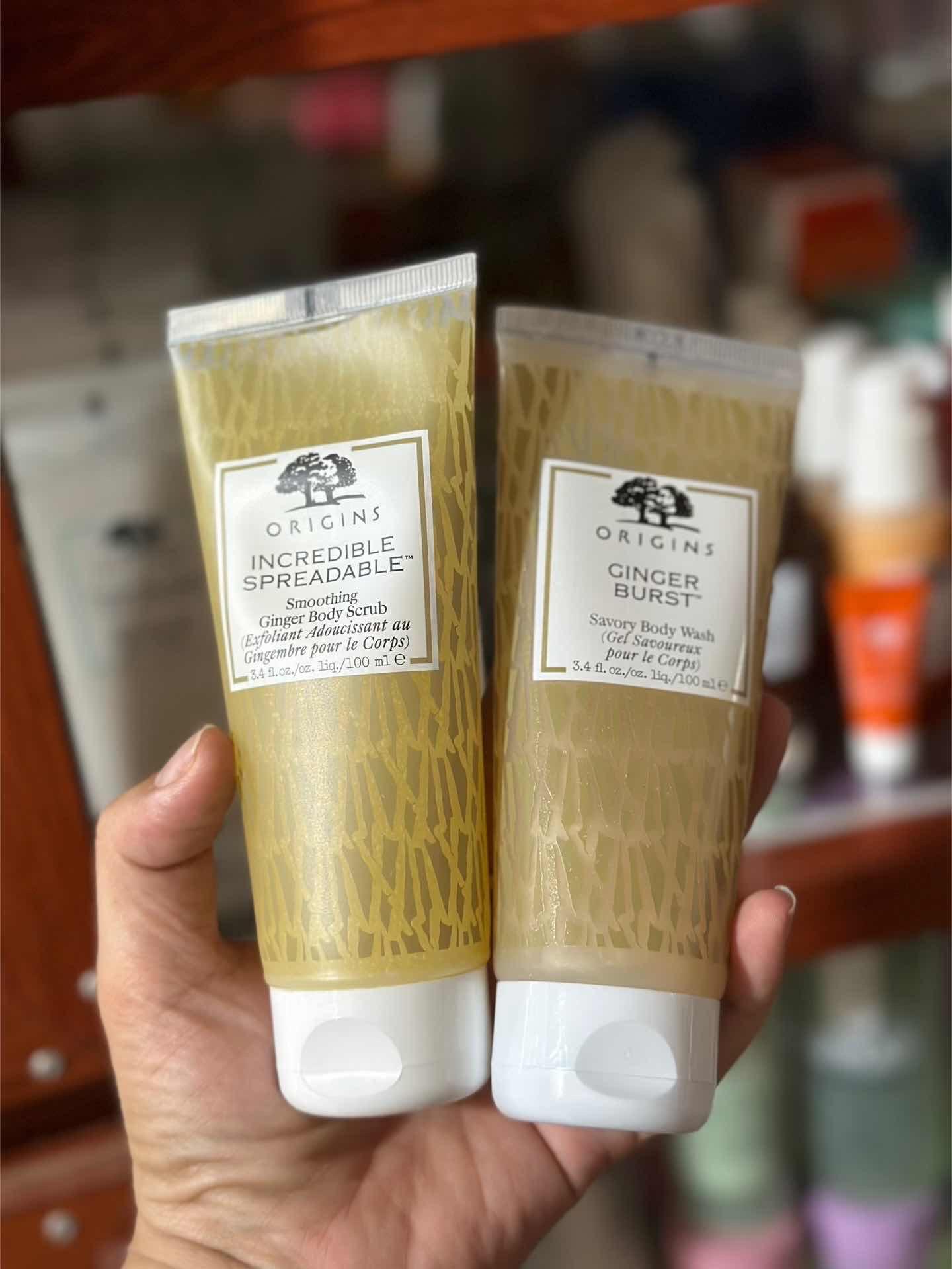 Origins ginger body scrub