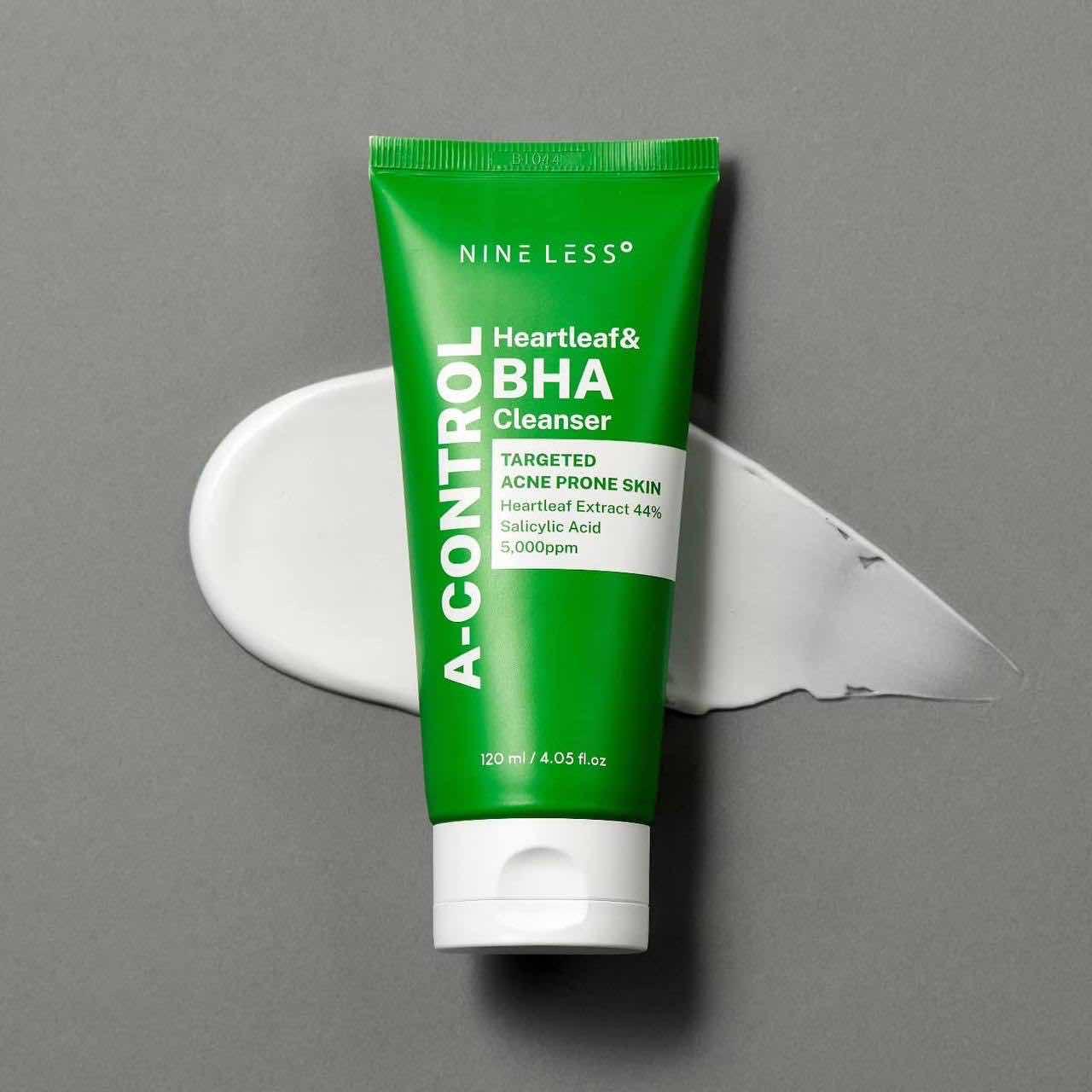 Nineless A-Control Heartleaf & Bha Cleanser 120ml